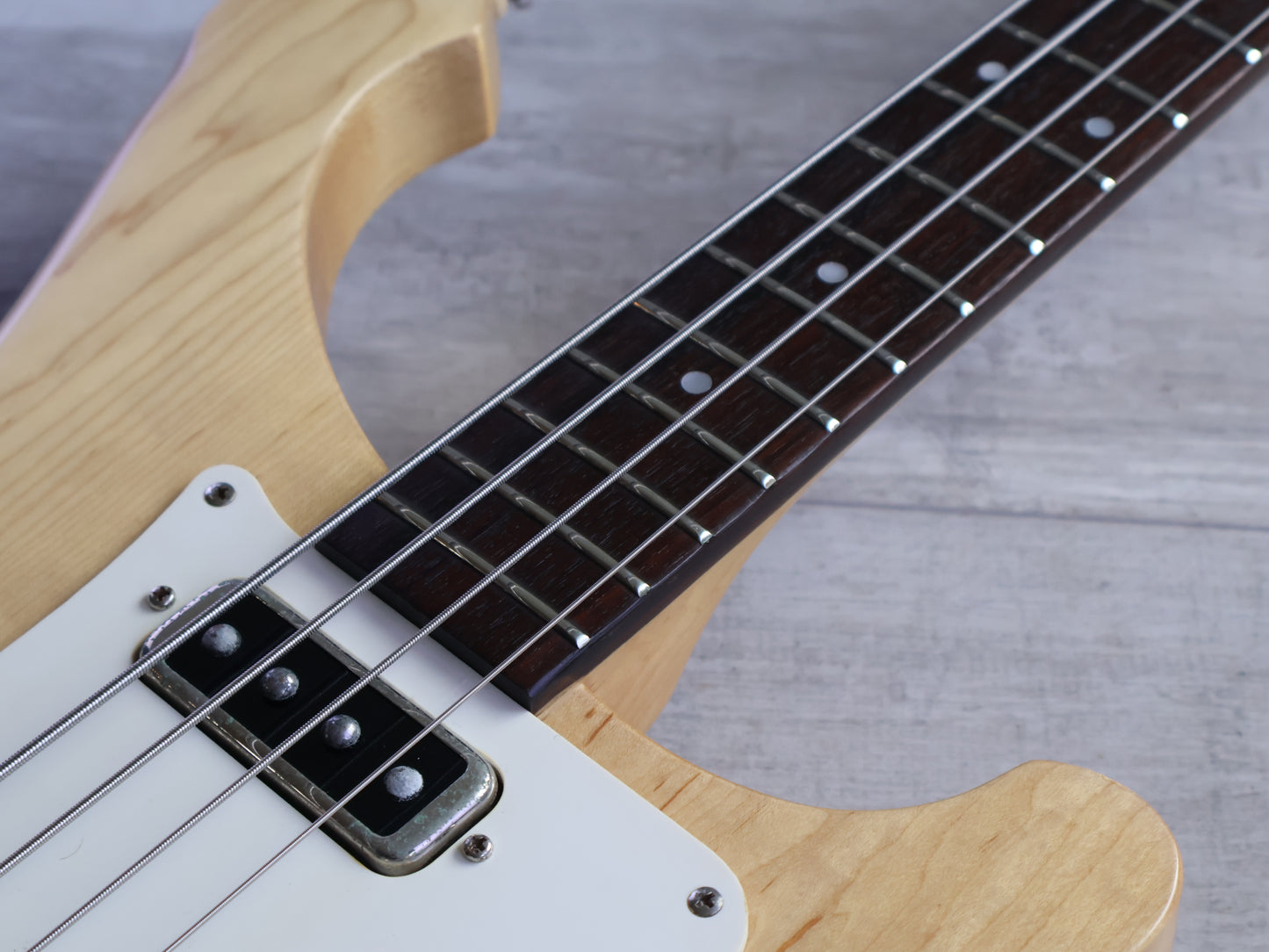 1979 Greco Japan PMB-800 Neckthrough 4001 Paul McCartney Bass (Natural)
