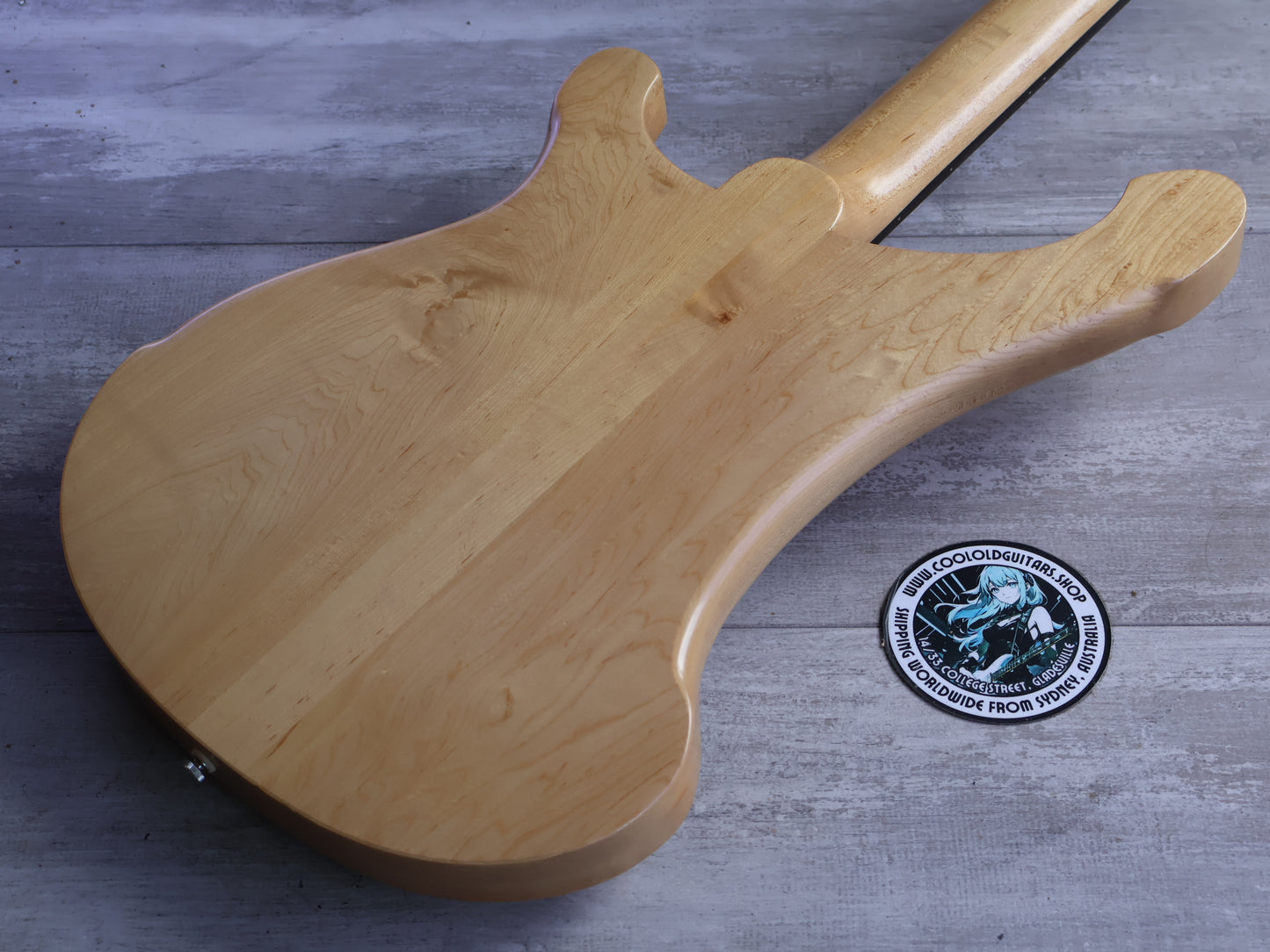 1979 Greco Japan PMB-800 Neckthrough 4001 Paul McCartney Bass (Natural)