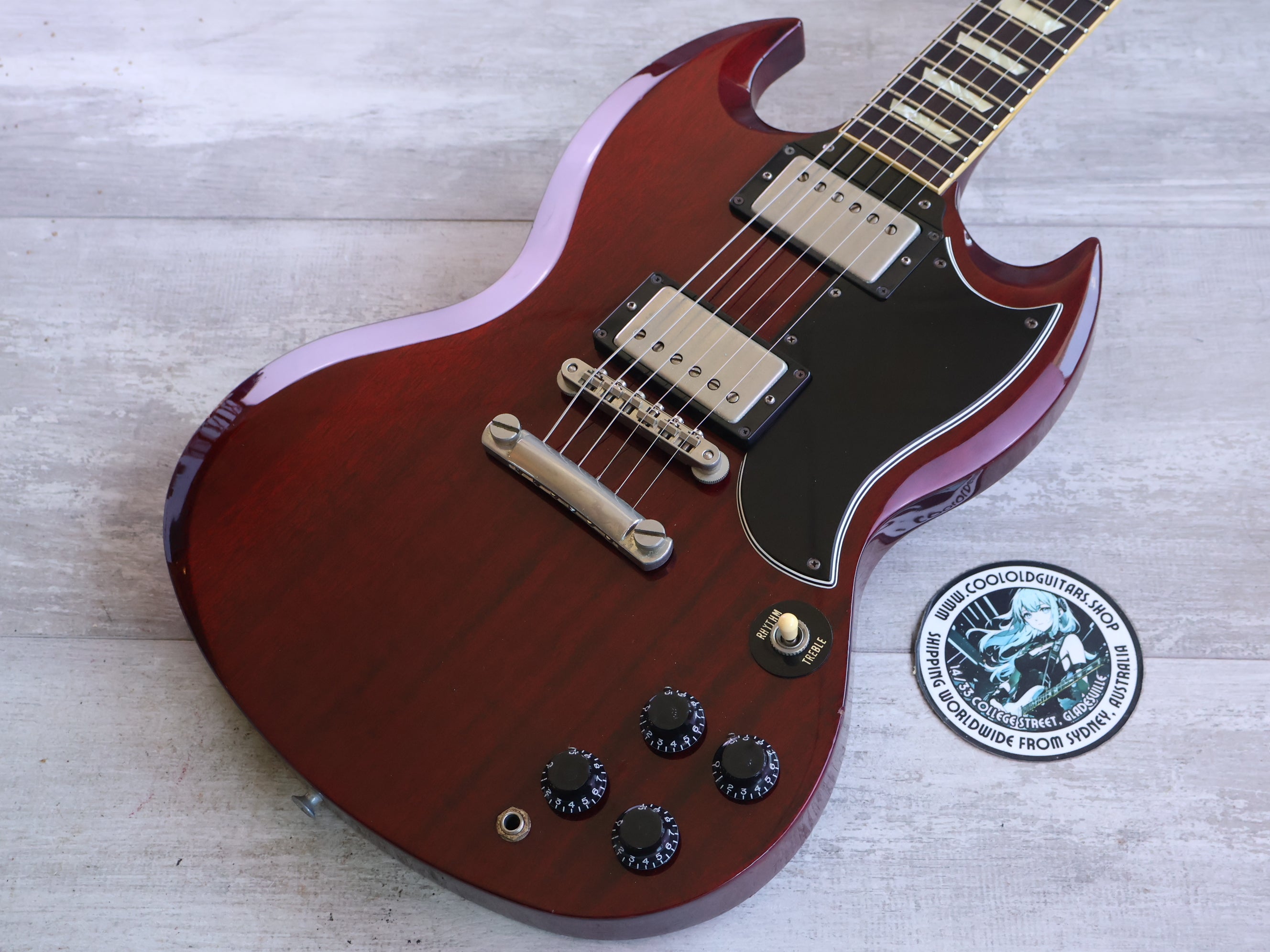 1989 Orville by Gibson Japan '62 Reissue SG (Cherry) – Cool Old