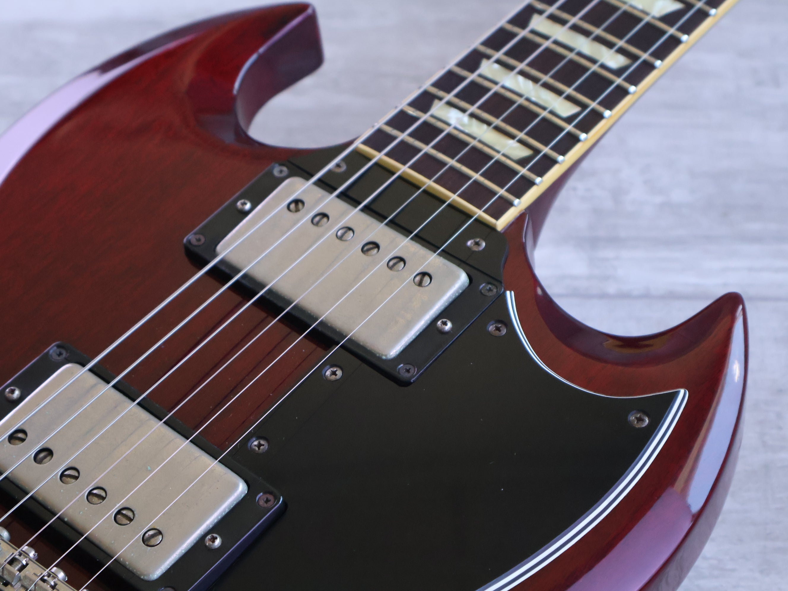 1989 Orville by Gibson Japan '62 Reissue SG (Cherry) – Cool Old