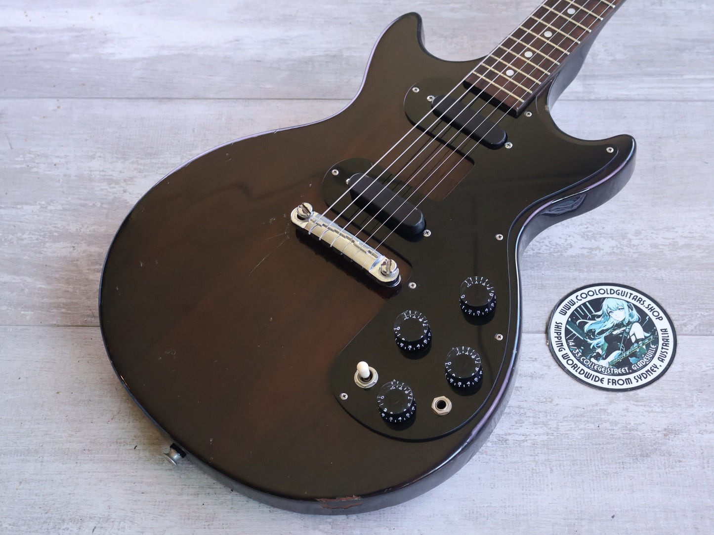 1975 Greco Japan MM-600 Melody Maker (Walnut)