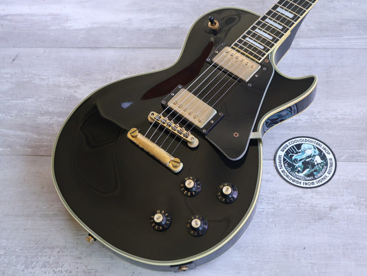 1990's Greco EGC '50's Reissue Les Paul Custom (Ebony)