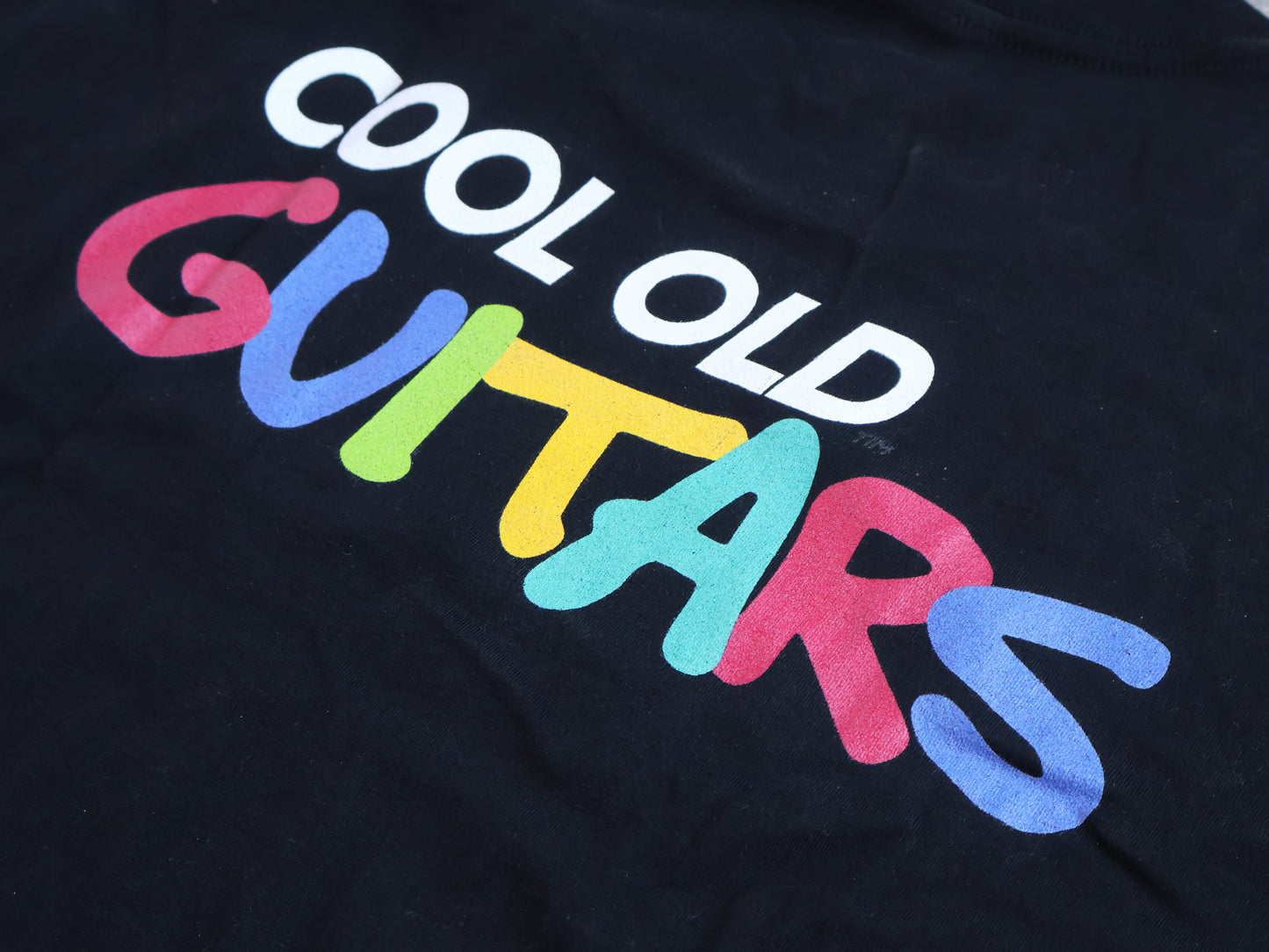 "Cool Old Color" Logo Men's T-Shirt (Black)