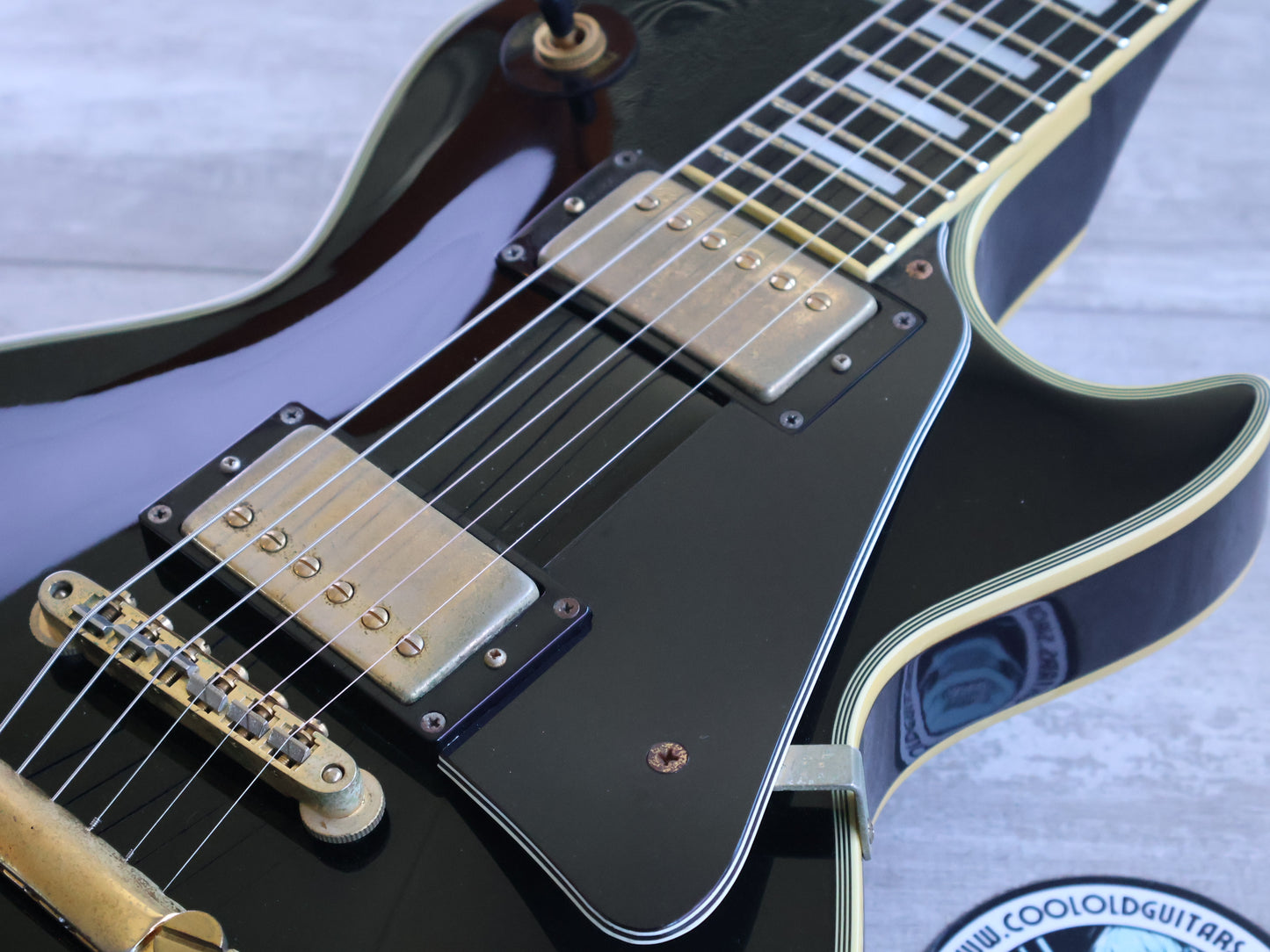 1990's Greco EGC '50's Reissue Les Paul Custom (Ebony)