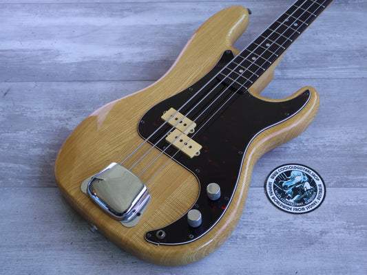 1980 Aria Pro II Japan PB-600 Primary Precision Bass (Natural)