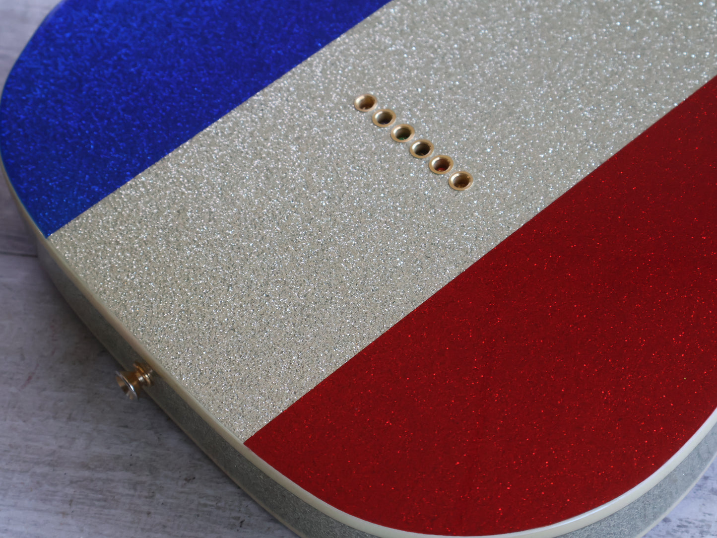 2024 Fender Limited Edition Buck Owens Telecaster (Red Silver & Blue Sparkle)