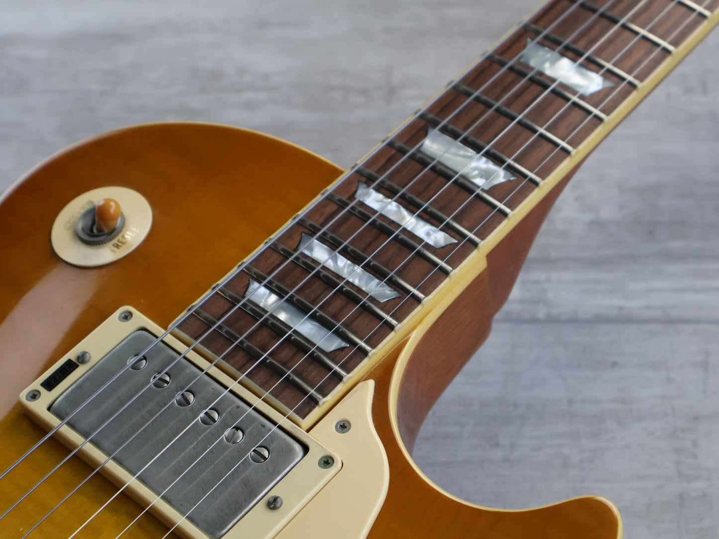 1993 Fernandes Japan RLG-70 '59 Reissue Les Paul Standard (Cherry Old Sunburst)