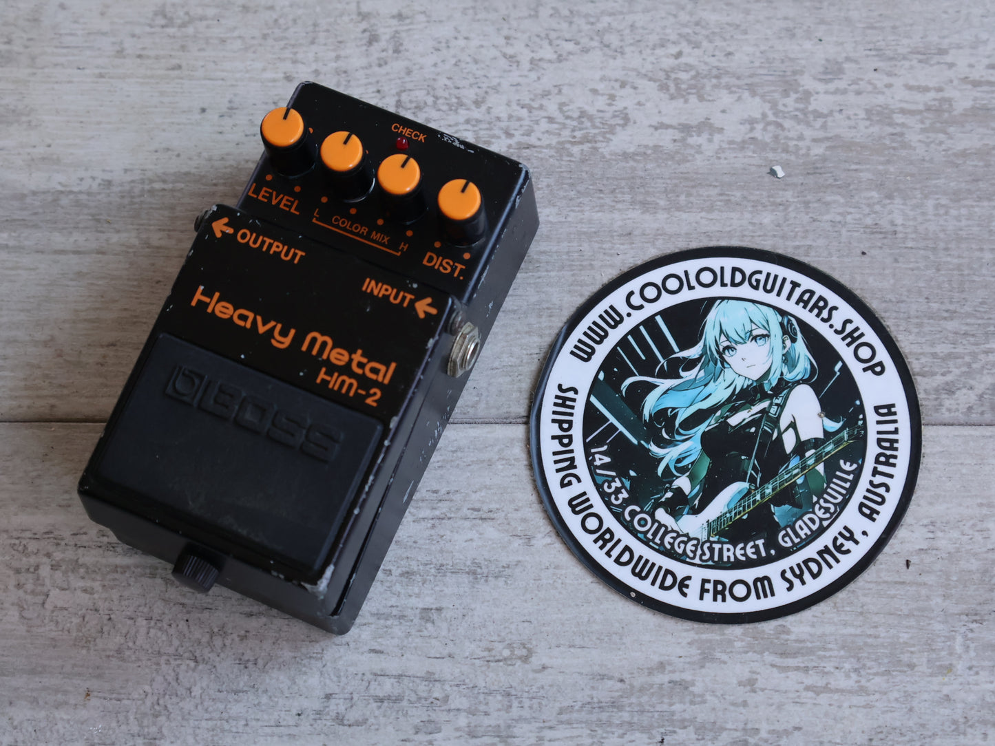 1986 Boss Japan HM-2 Heavy Metal Distortion