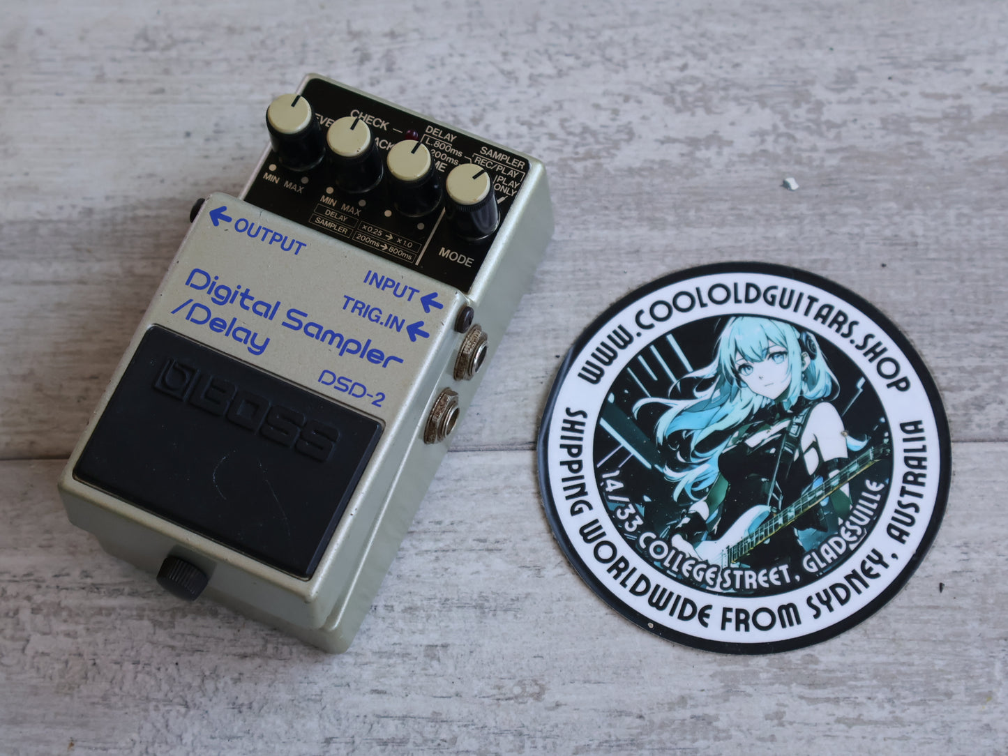 1986 Boss DSD-2 Digital Sampler/Delay Pedal