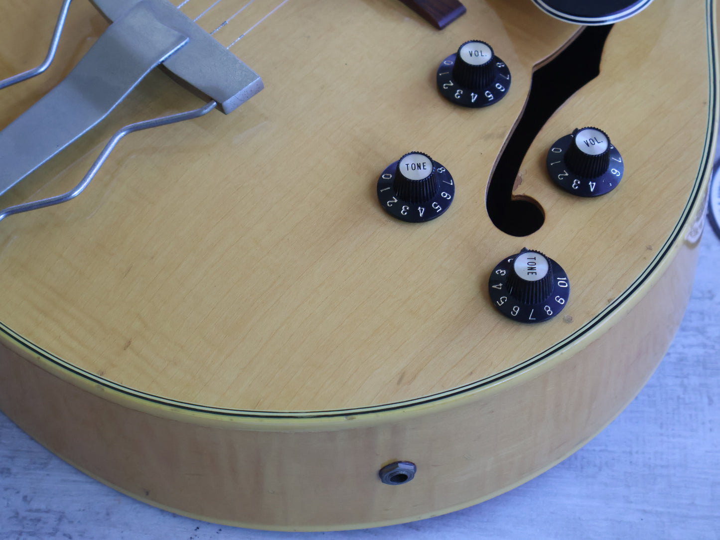 1974 Greco Japan N-60 ES-175 Hollowbody (Natural Flame Maple)