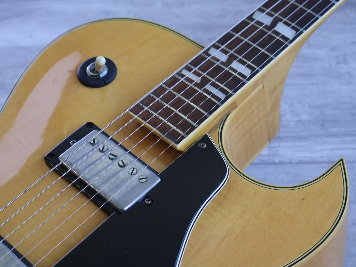 1974 Greco Japan N-60 ES-175 Hollowbody (Natural Flame Maple)