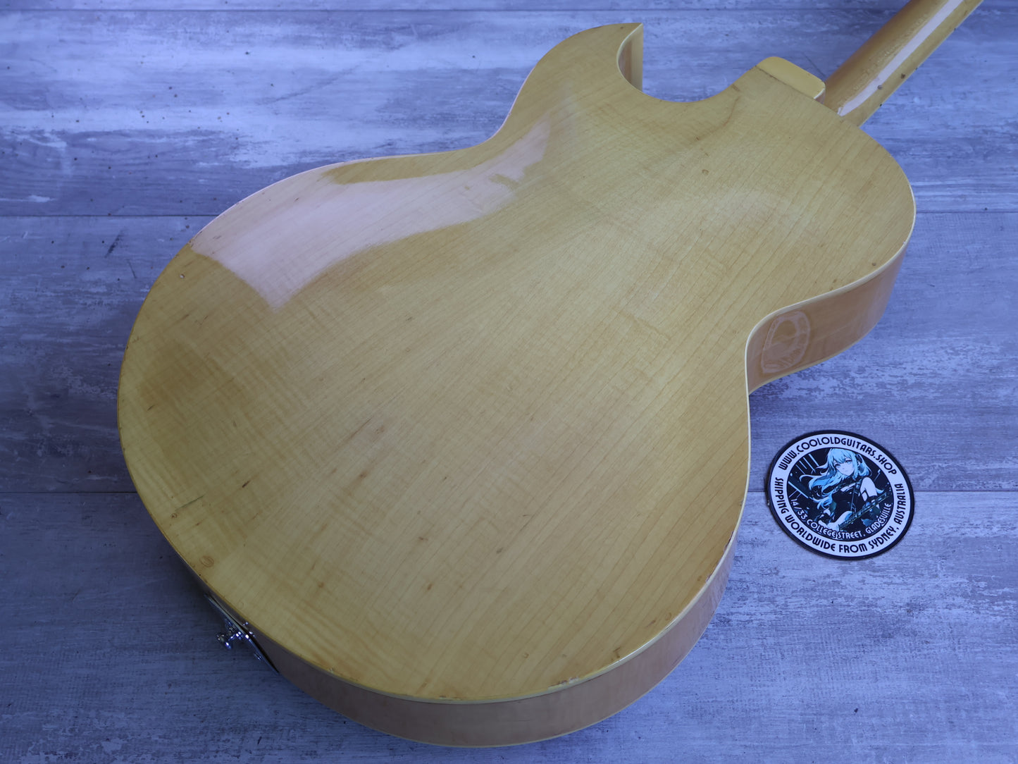1974 Greco Japan N-60 ES-175 Hollowbody (Natural Flame Maple)