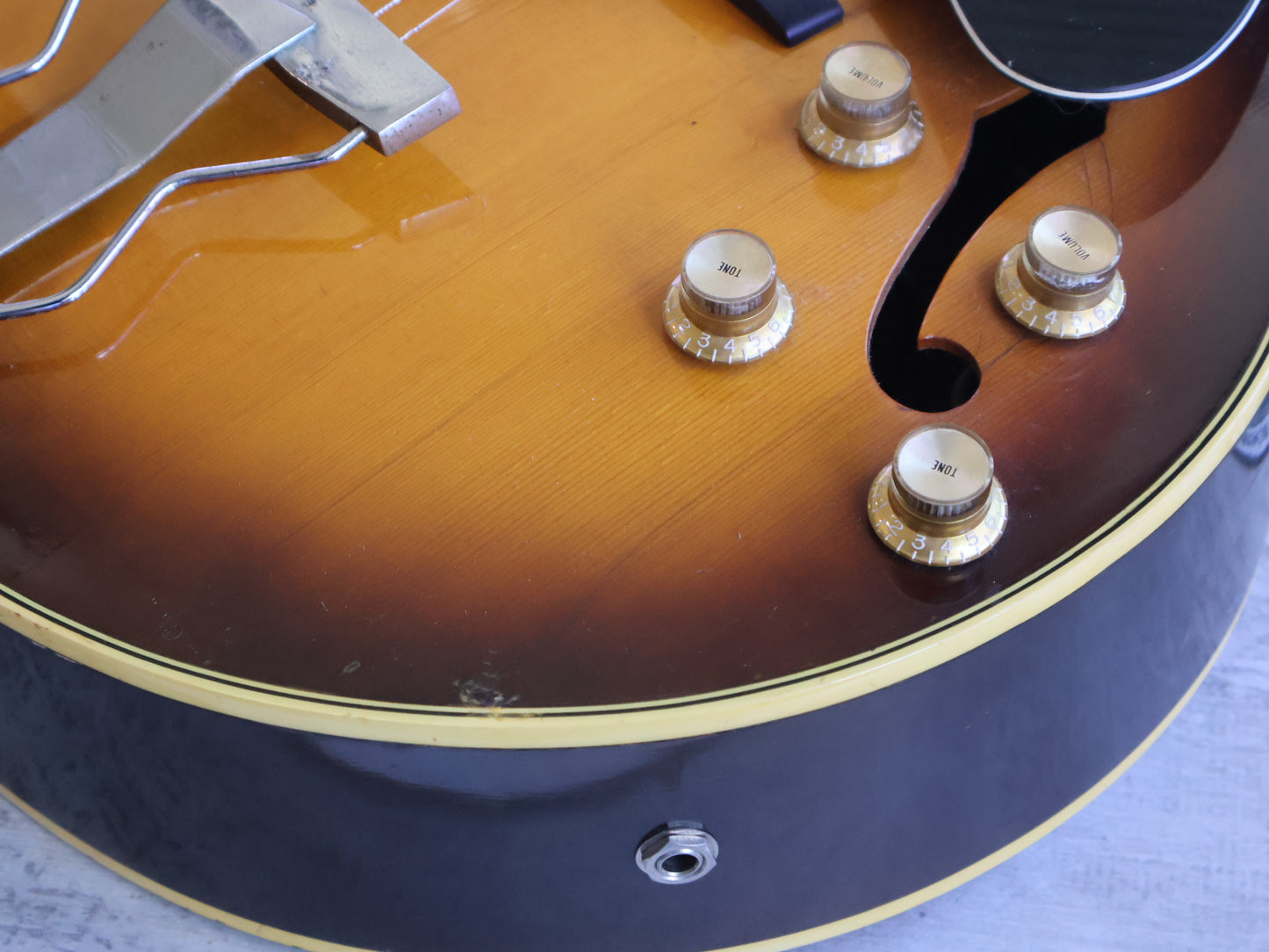 1974 Greco Japan S-55 ES-175 Hollowbody Jazzbox (Brown Sunburst)
