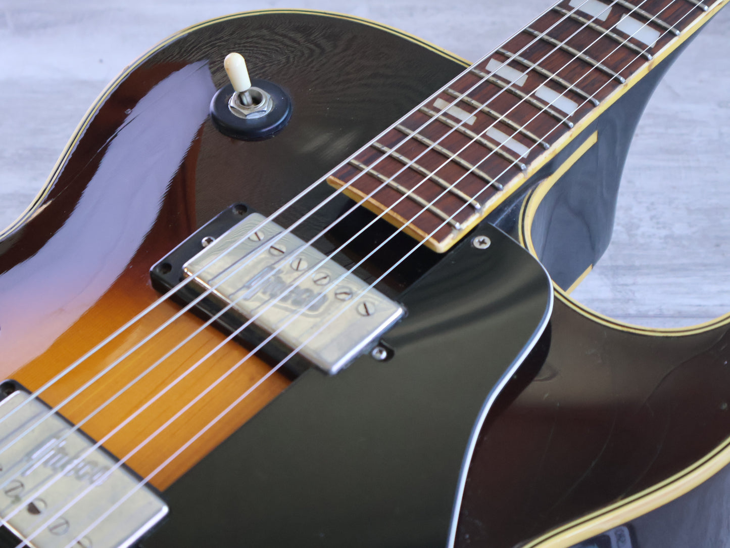 1974 Greco Japan S-55 ES-175 Hollowbody Jazzbox (Brown Sunburst)