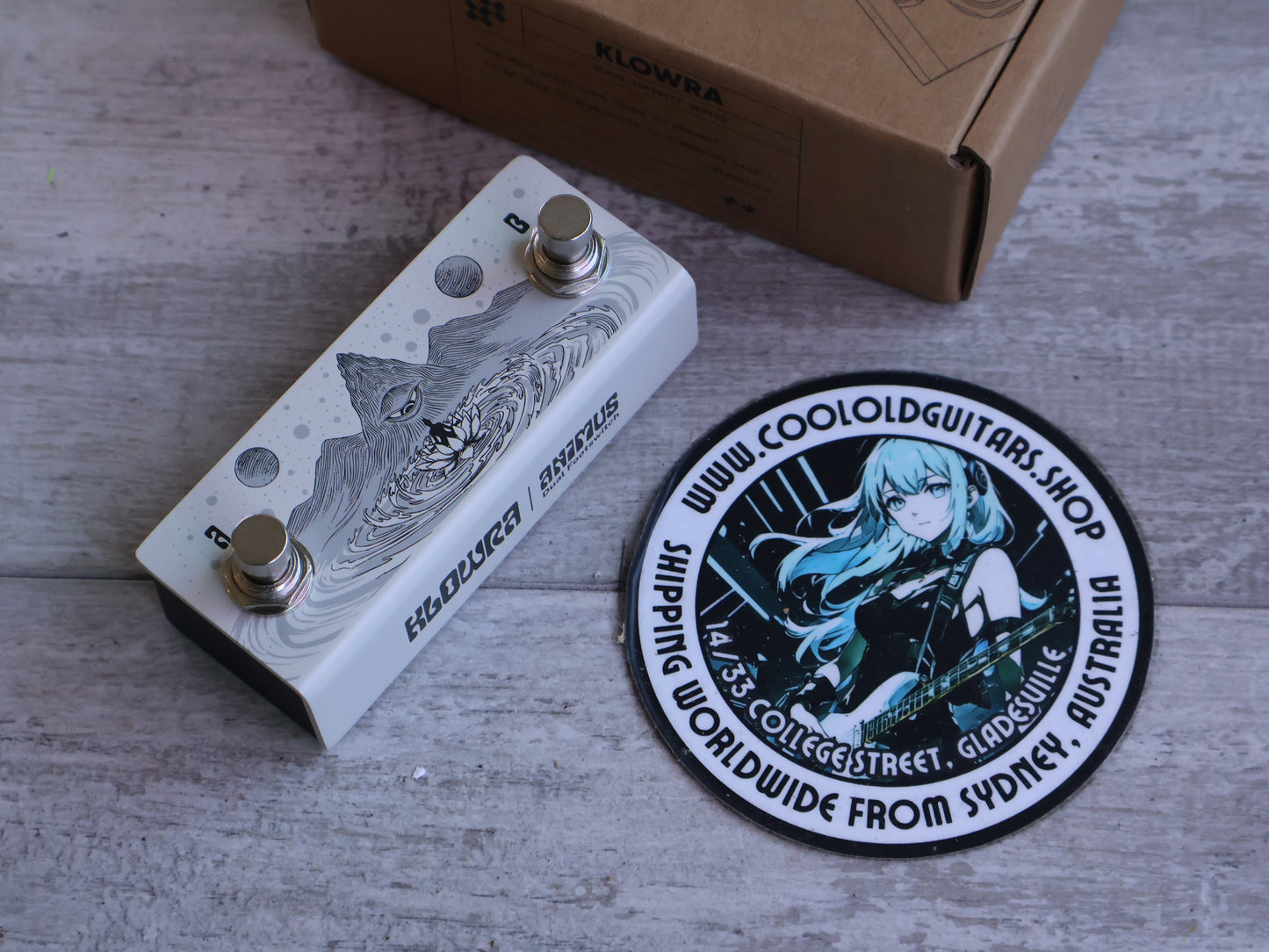 Klowra KBA03 Animus Dual Footswitch Pedal