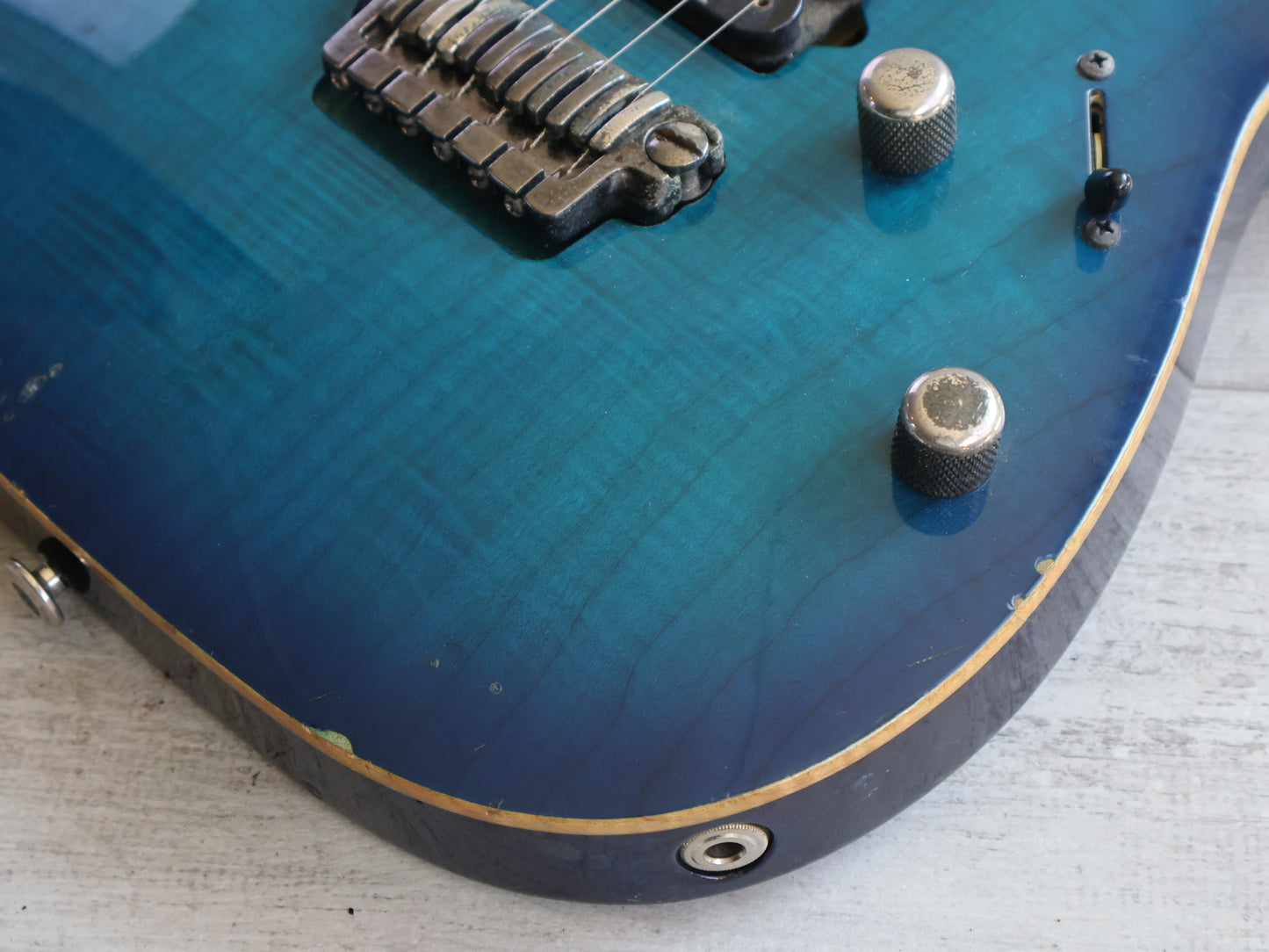 2005 Ibanez Japan RGA321F Prestige J-Craft HH Superstrat (Sapphire Blue)