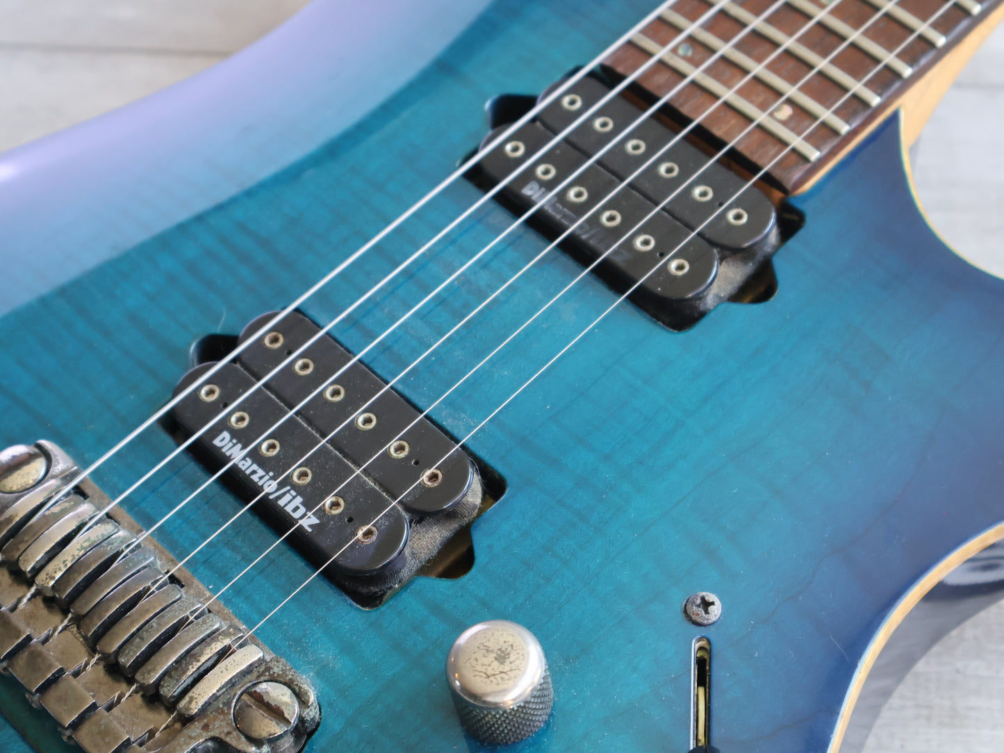 2005 Ibanez Japan RGA321F Prestige J-Craft HH Superstrat (Sapphire Blue)