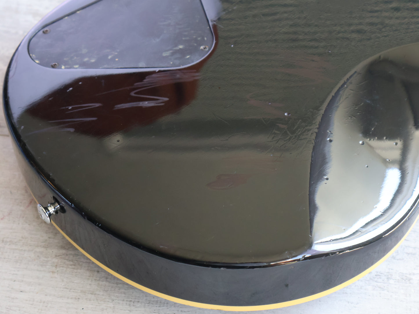 1981 Yamaha Japan SG600 Double Cutaway (Gloss Black)