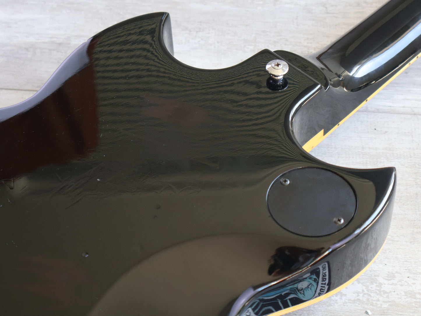 1981 Yamaha Japan SG600 Double Cutaway (Gloss Black)