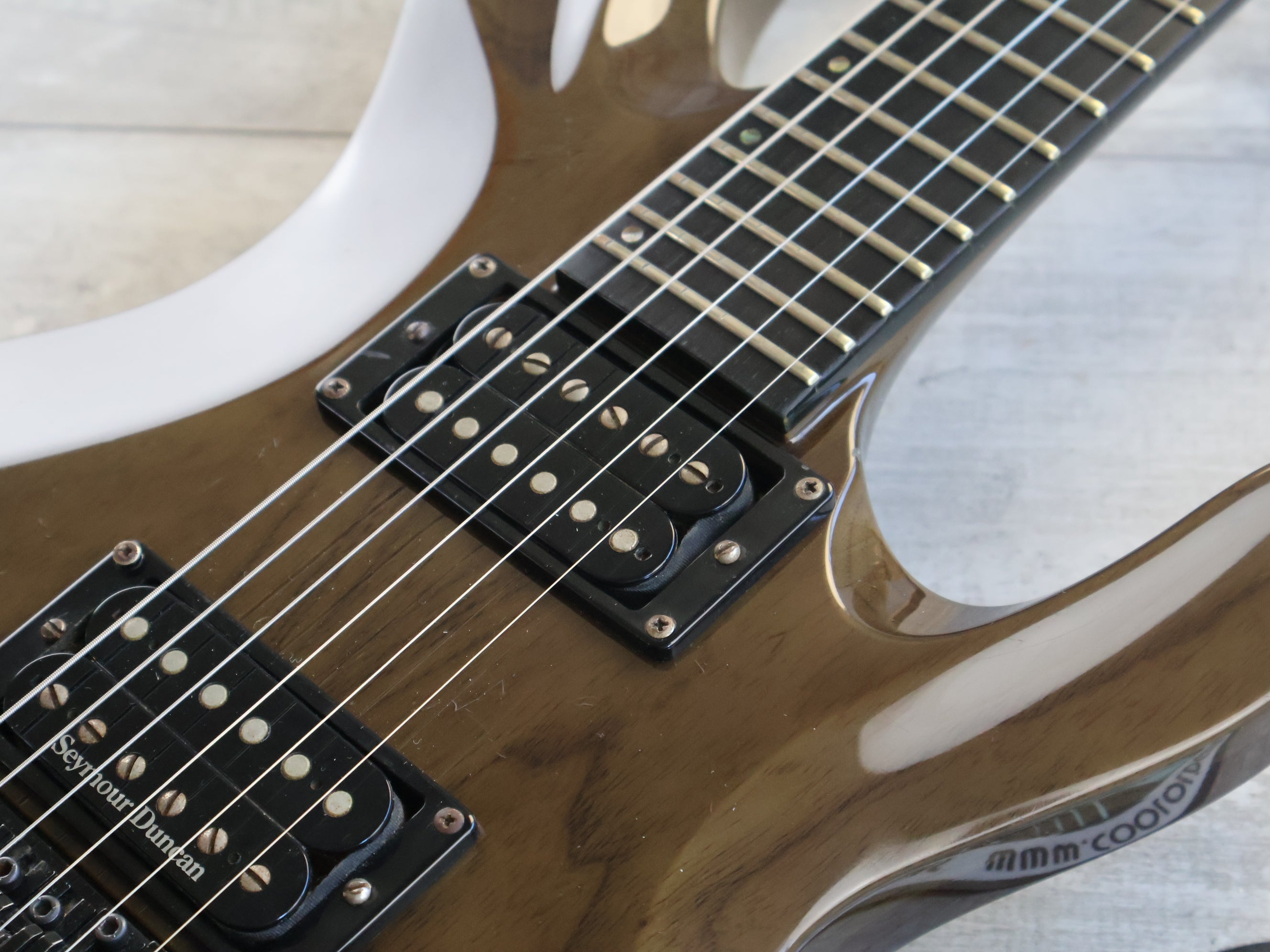 2007 ESP Japan Reindeer Teru Custom (See Thru Black) – Cool Old