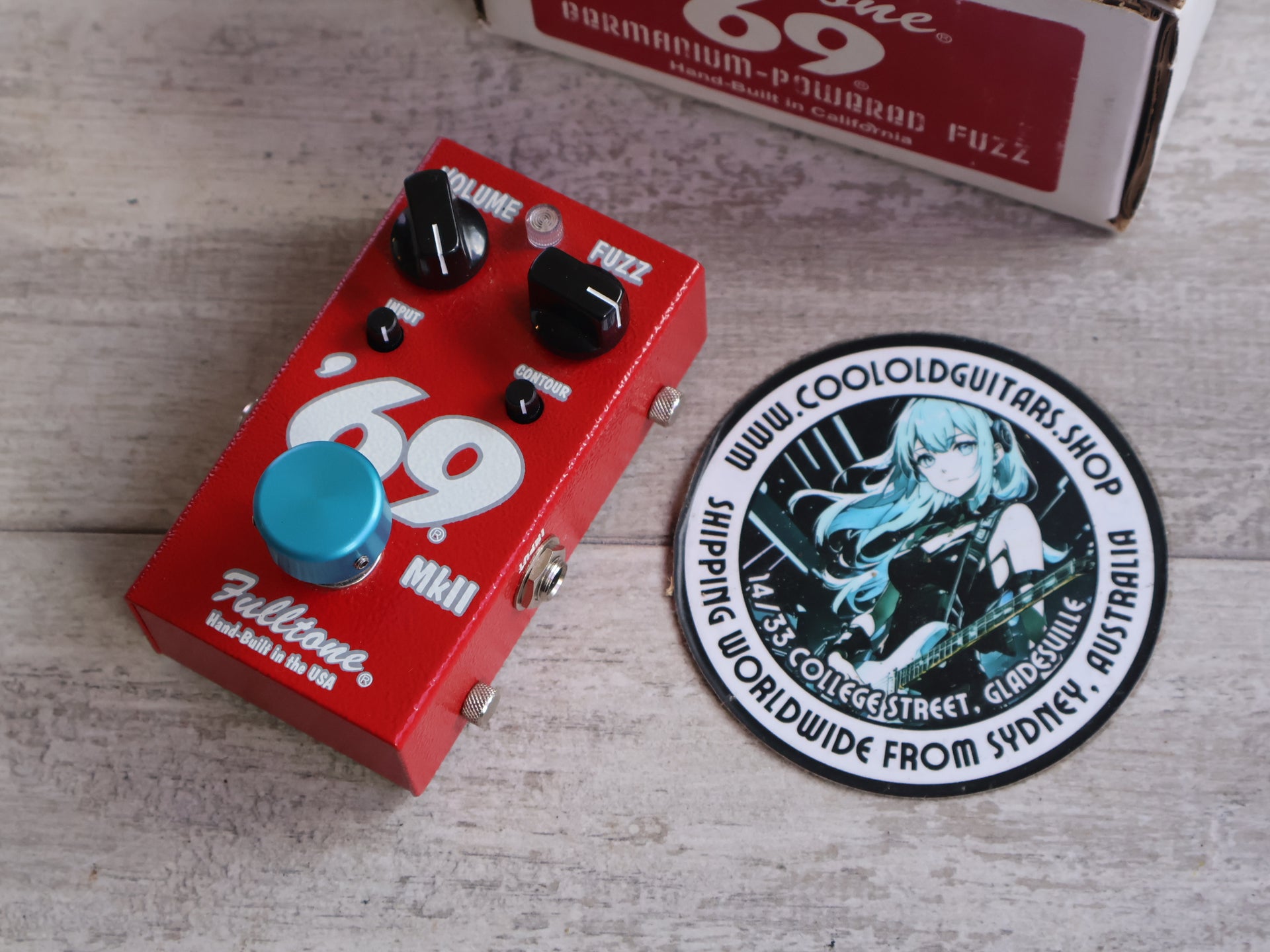 Fulltone '69 MKII Germanium Fuzz Face Pedal – Cool Old Guitars