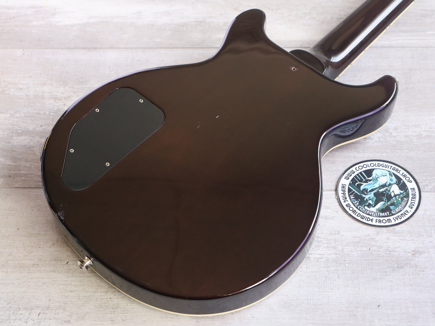 2019 Gibson Custom Les Paul Special Double Cut Figured Maple Top (Cobra Burst)