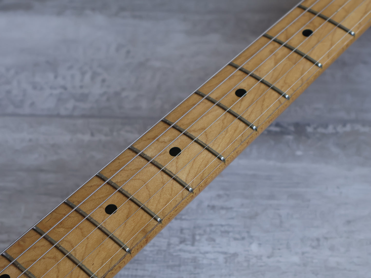 2002 Fender Japan ST72-58US '72 Reissue Stratocaster (Heavy Relic Black)