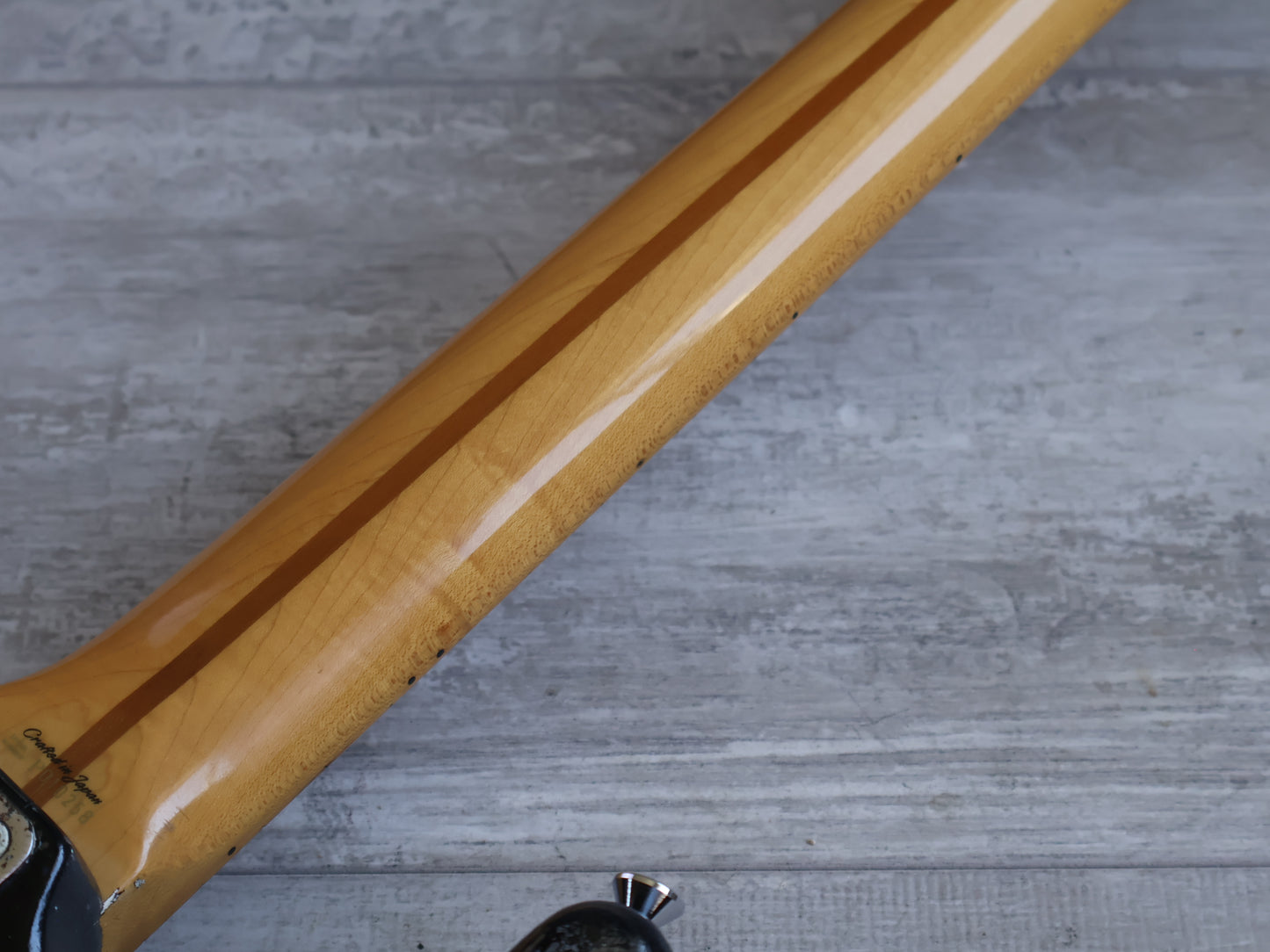 2002 Fender Japan ST72-58US '72 Reissue Stratocaster (Heavy Relic Black)