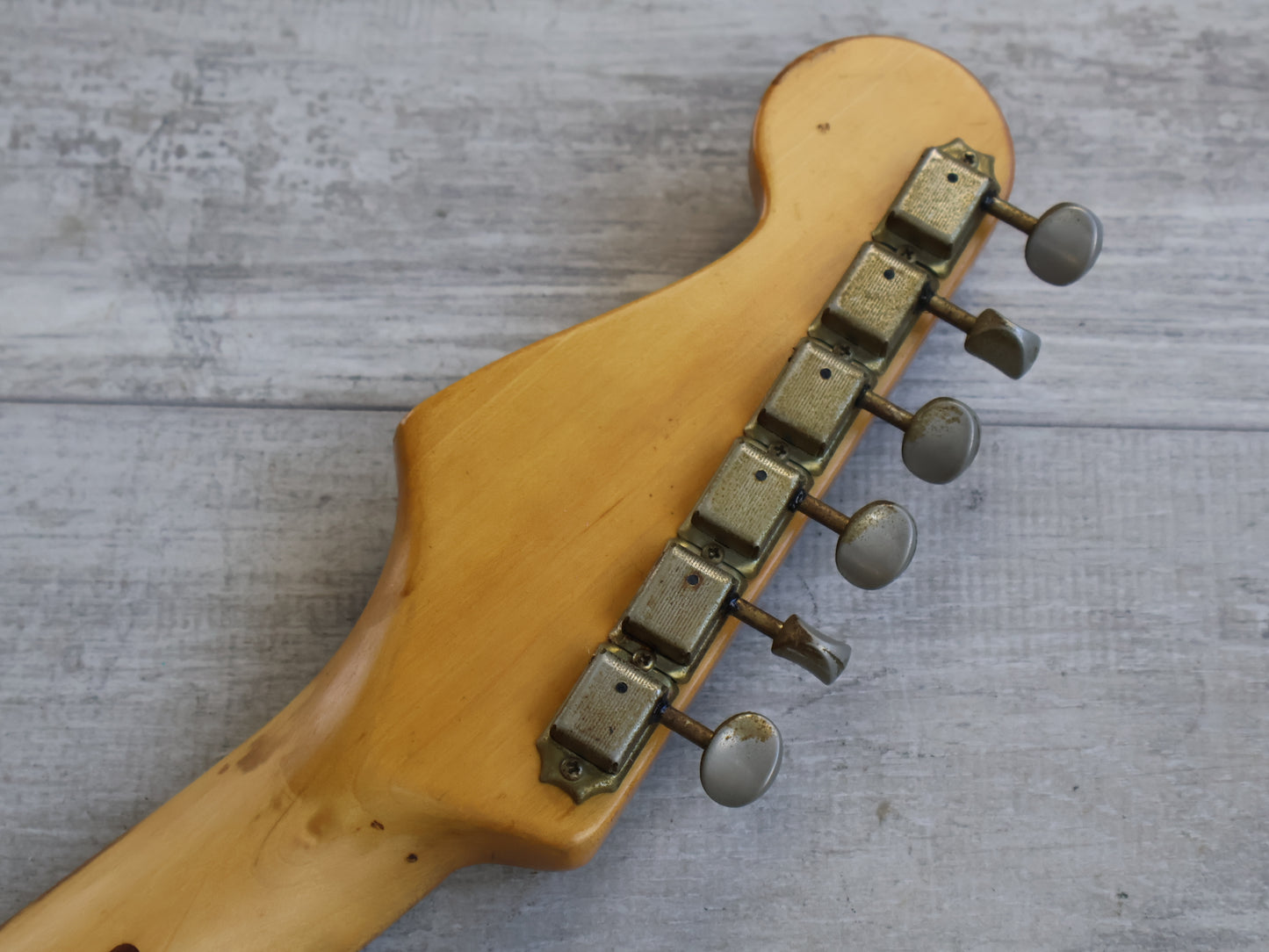 1980 Tokai ST-60 "Refined Pieces"'58 Reissue Stratocaster (Relic'd Two-Tone Sunburst)