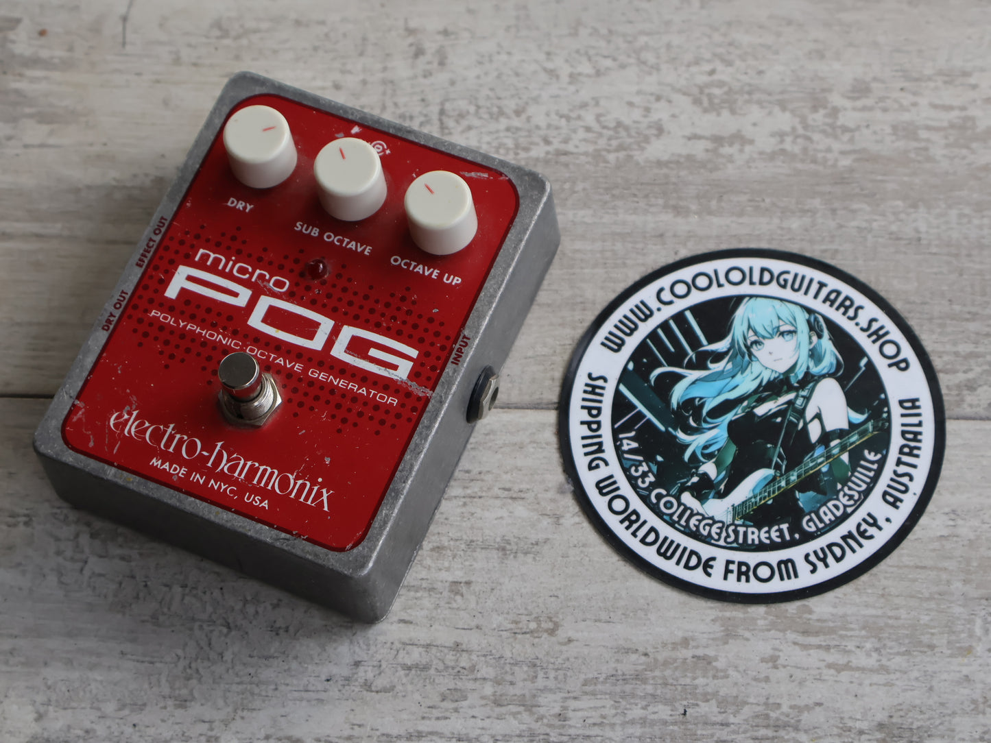 Electro Harmonix EHX Micro Pog Polyphonic Octave Generator