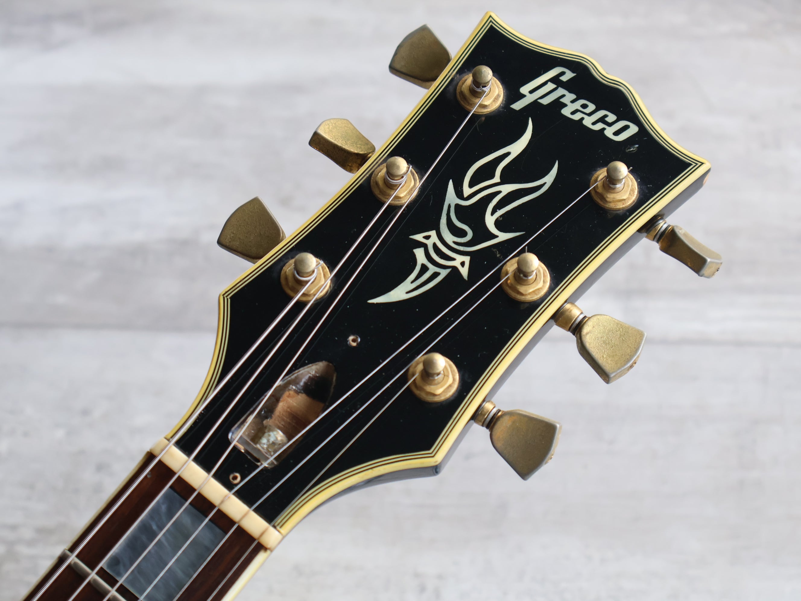 1990 Greco Japan EGC-480 Les Paul Custom (Ebony) – Cool Old Guitars