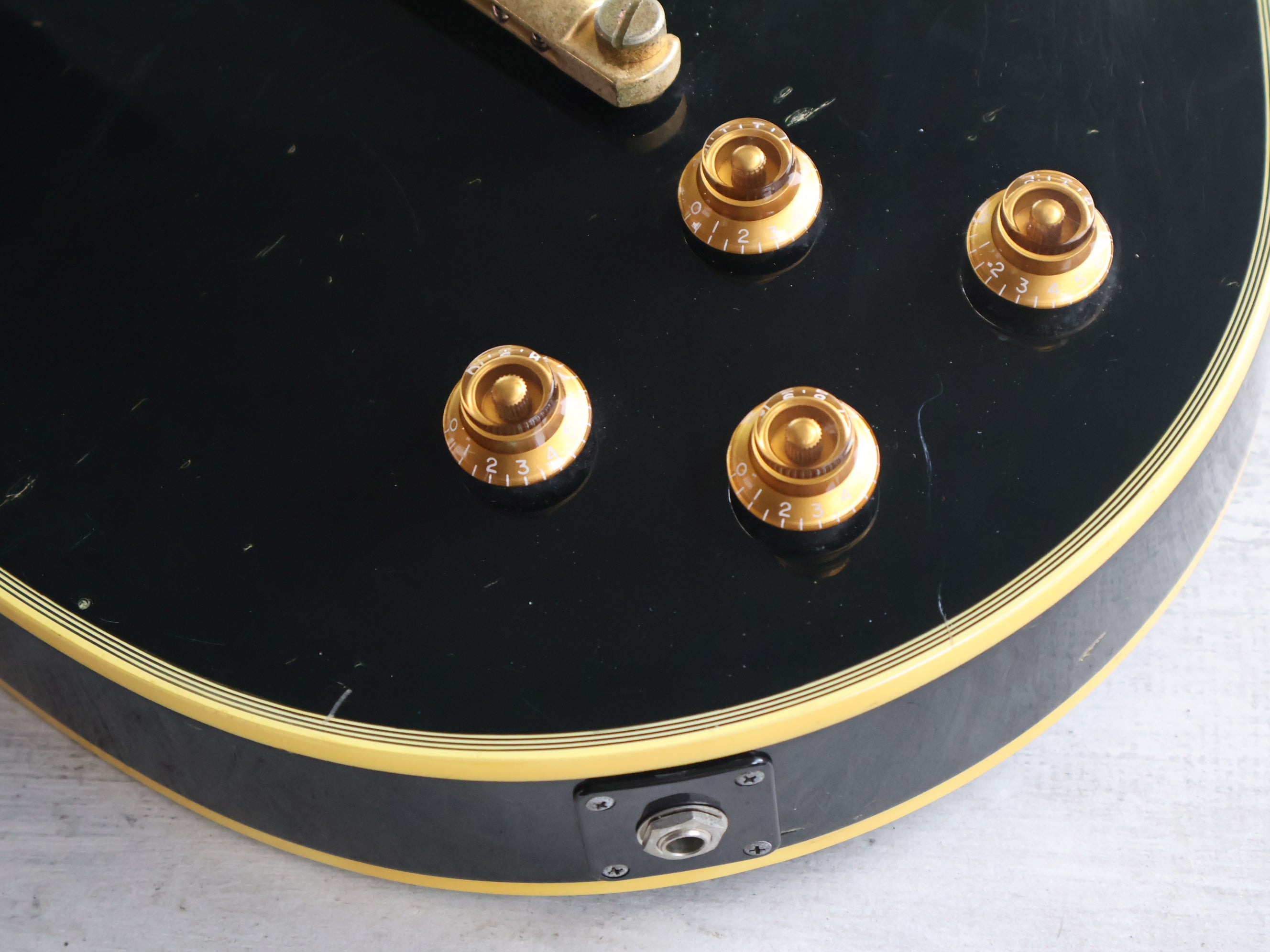 1990 Greco Japan EGC-480 Les Paul Custom (Ebony) – Cool Old Guitars