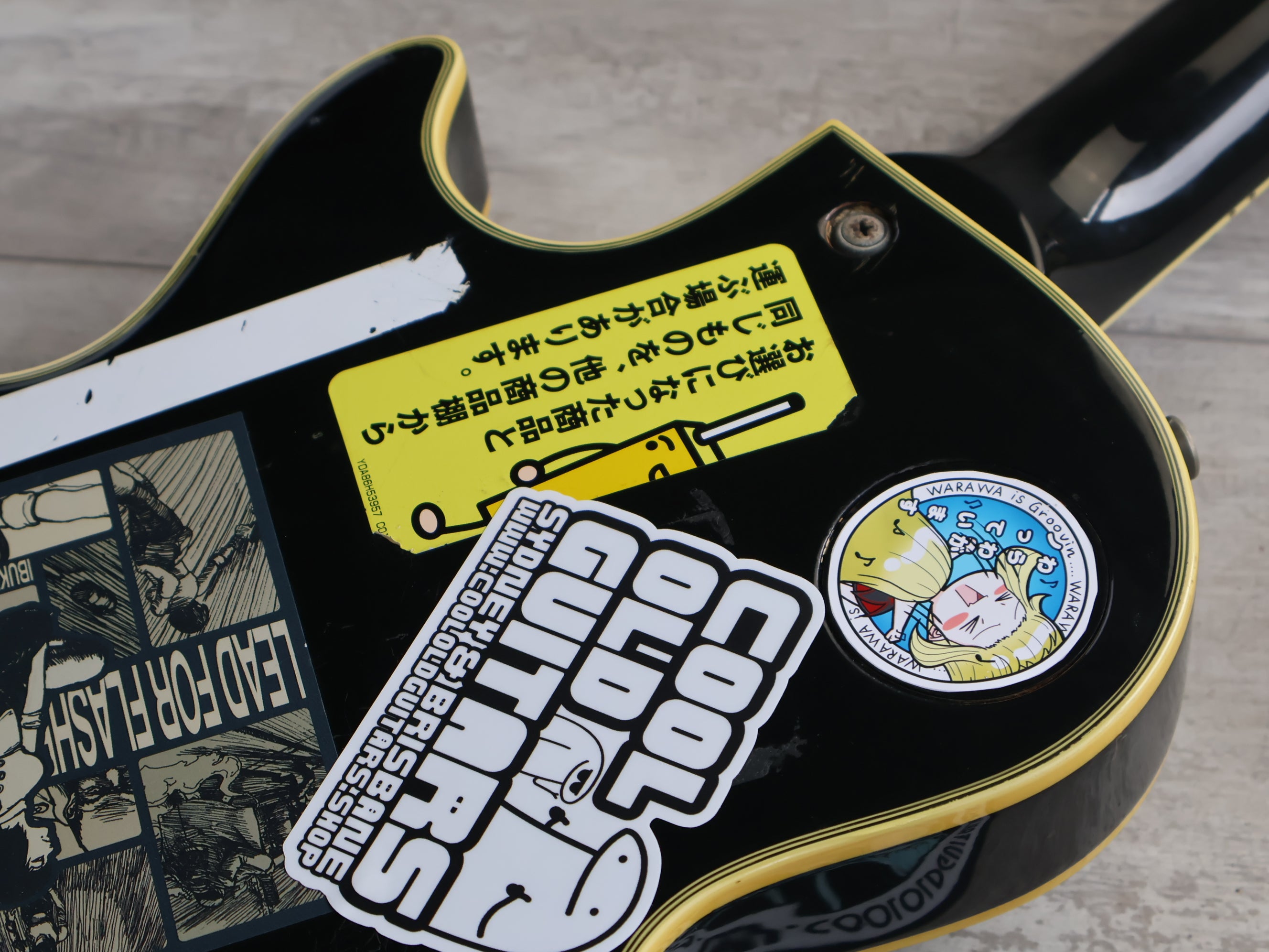 1990 Greco Japan EGC-480 Les Paul Custom (Ebony) – Cool Old Guitars