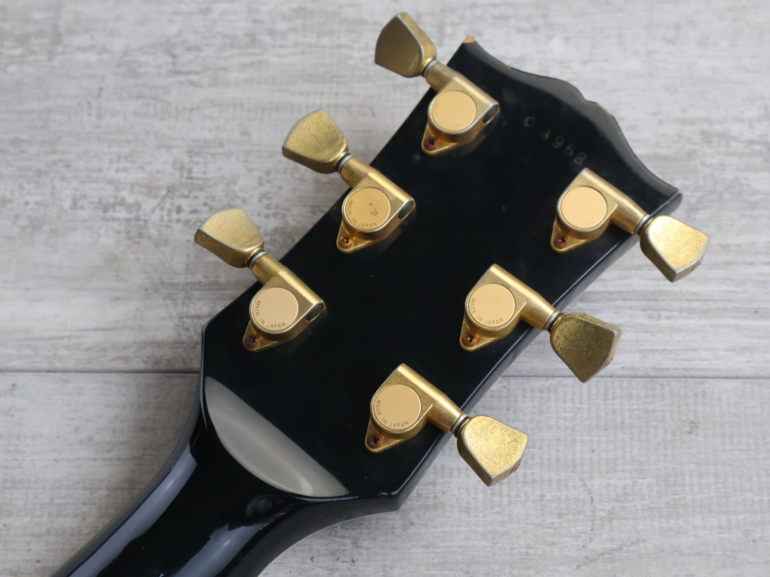 1990 Greco Japan EGC-480 Les Paul Custom (Ebony) – Cool Old Guitars