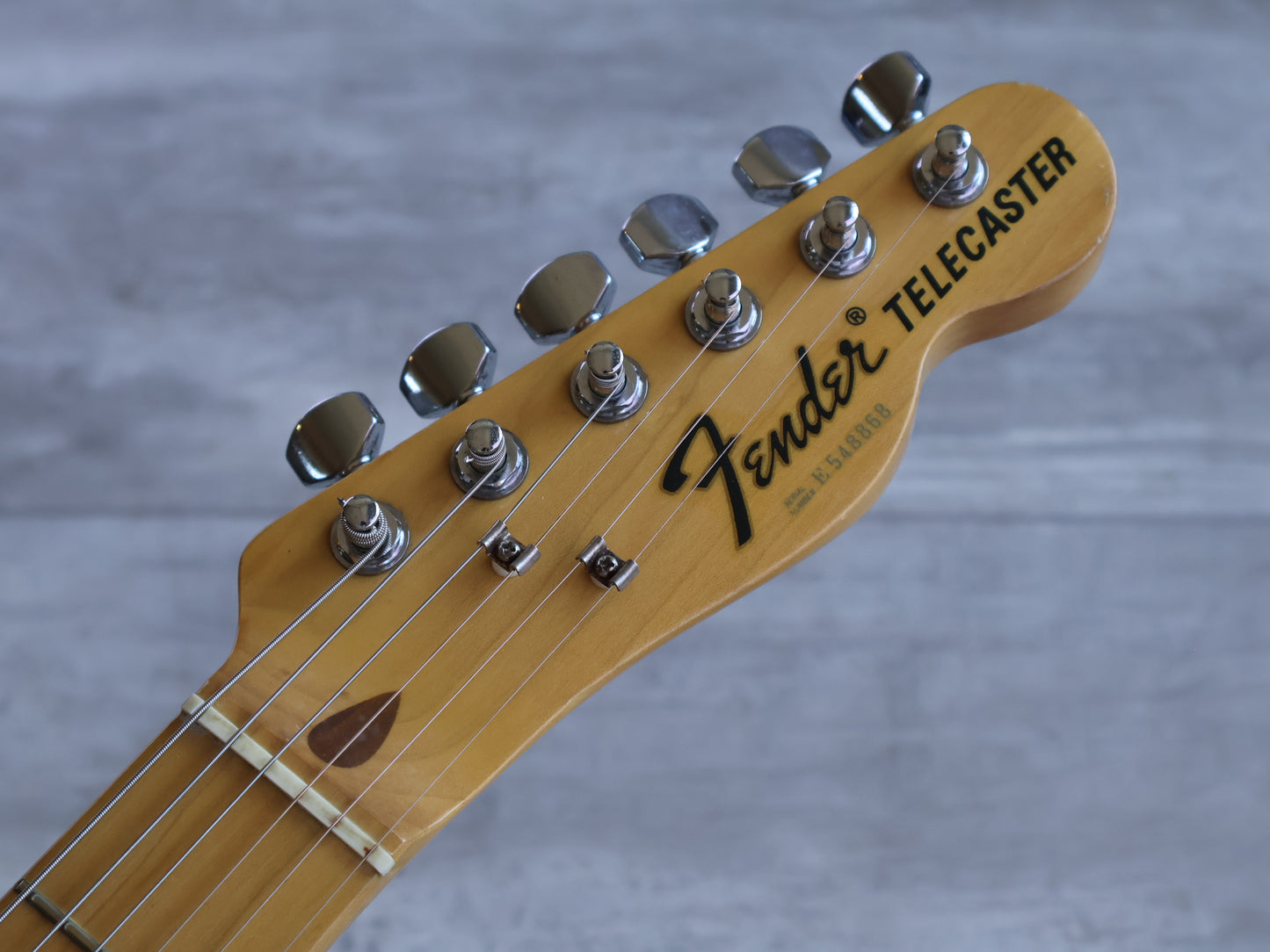 1985 Fender Japan TL72-55 '72 Reissue "E Series" Telecaster (Black)