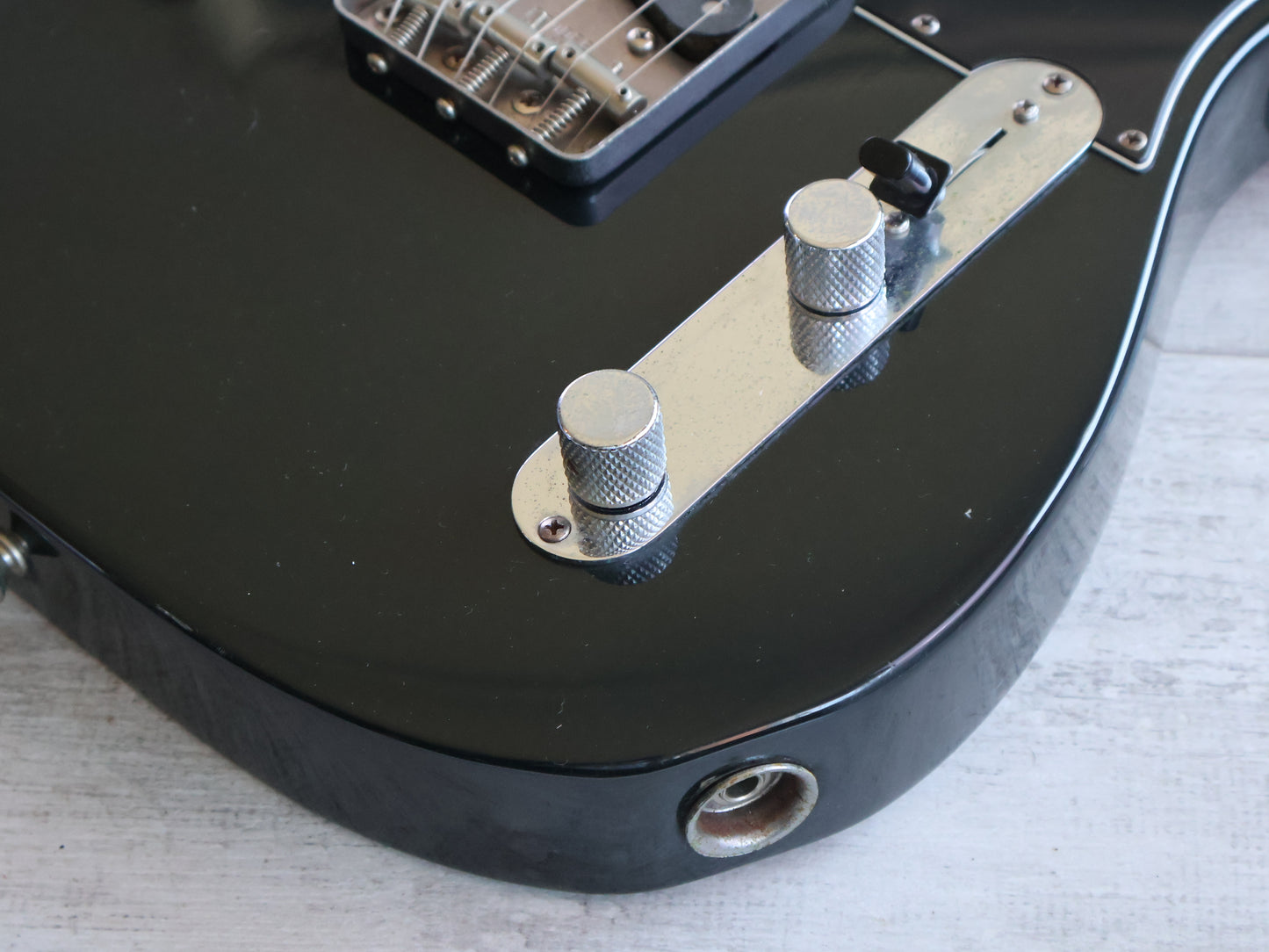 1985 Fender Japan TL72-55 '72 Reissue "E Series" Telecaster (Black)