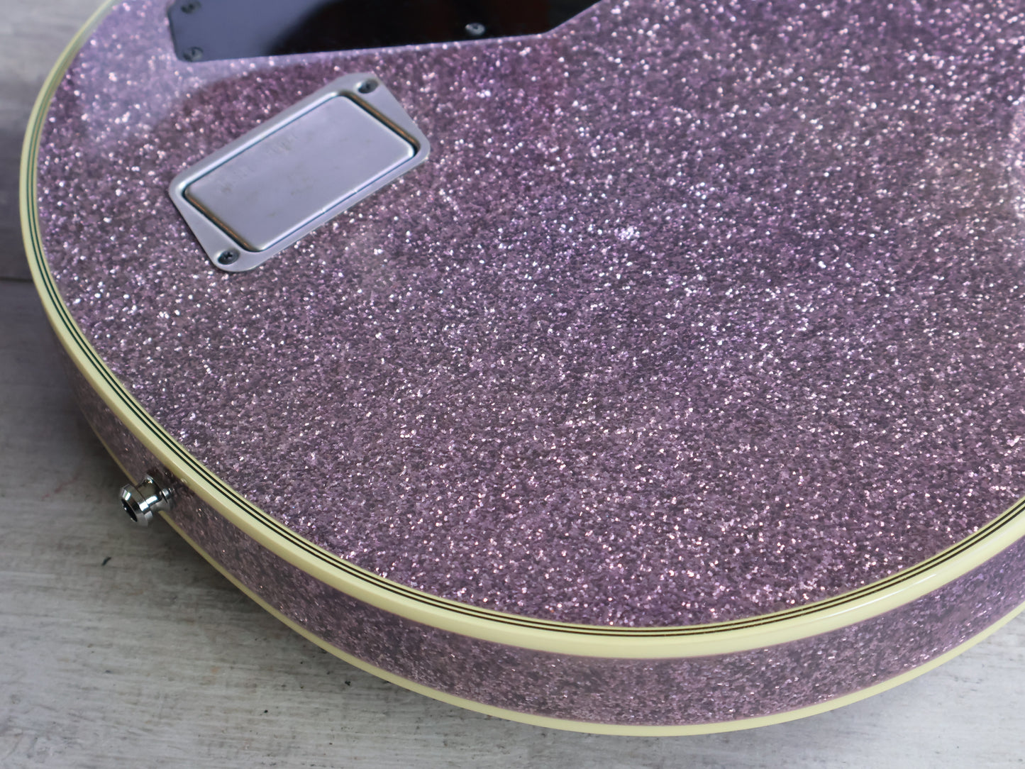2019 ESP E-II Japan Eclipse EC-DB Les Paul w/EMG's (Purple Sparkle)