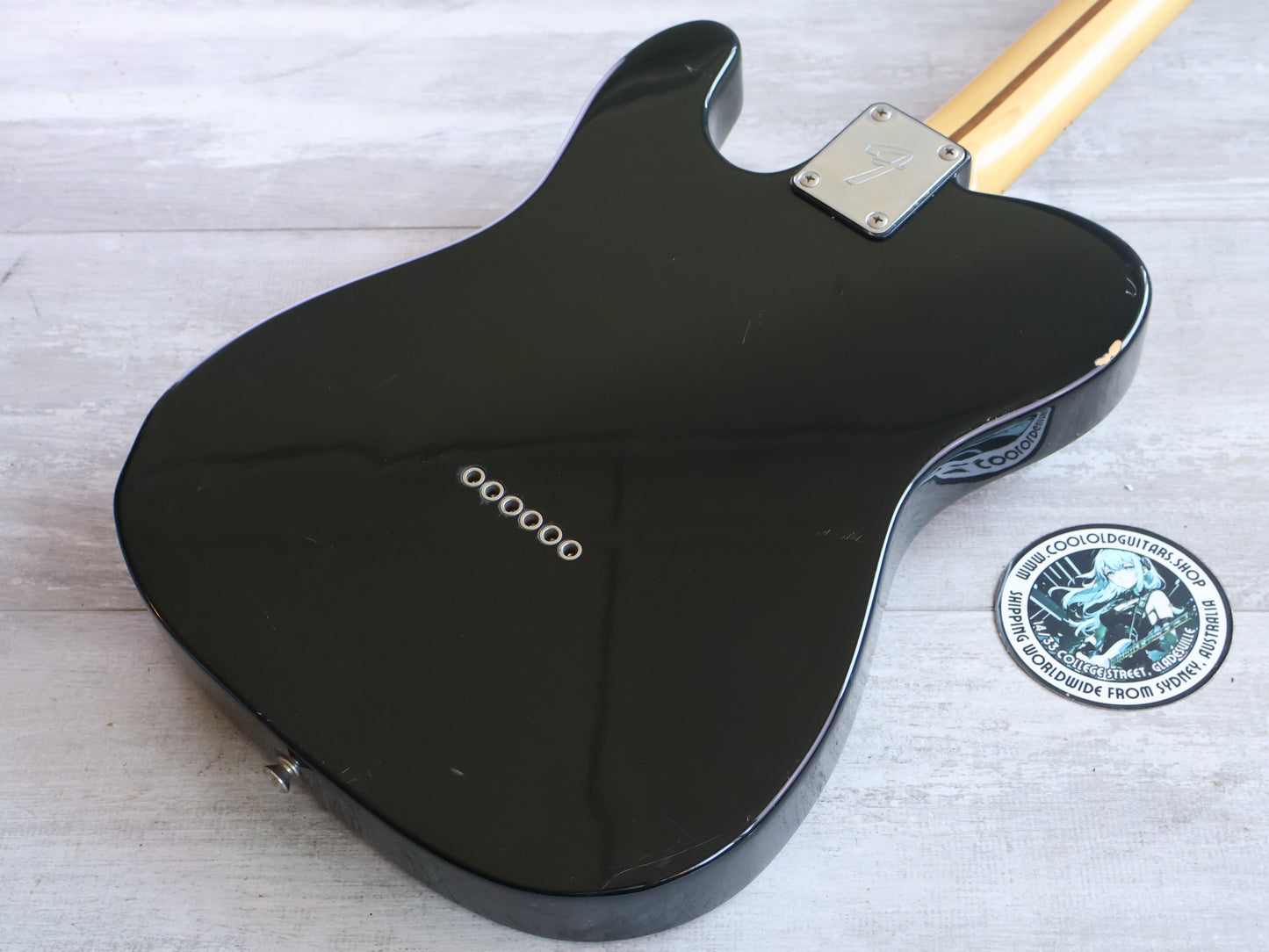 1985 Fender Japan TL72-55 '72 Reissue "E Series" Telecaster (Black)