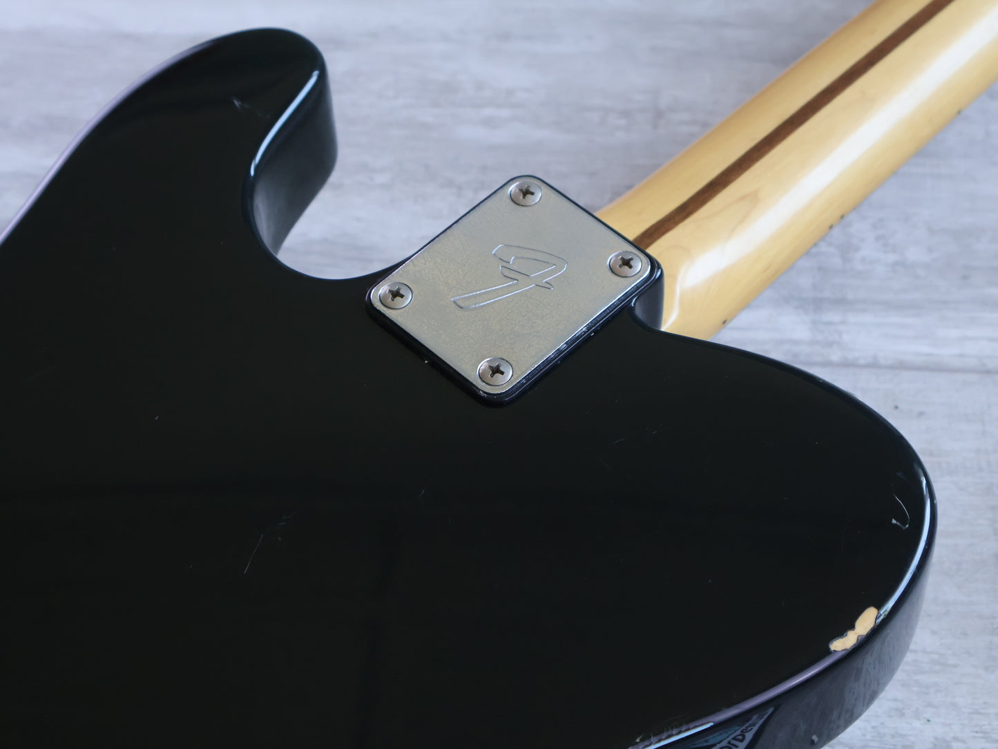 1985 Fender Japan TL72-55 '72 Reissue "E Series" Telecaster (Black)