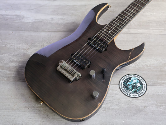 2005 Ibanez Japan RGA321F Prestige J-Craft HH Superstrat (Black Onyx)