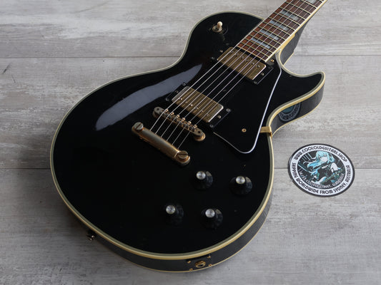 1980 Greco Japan EG-500C "Super Power" Les Paul Custom (Ebony)