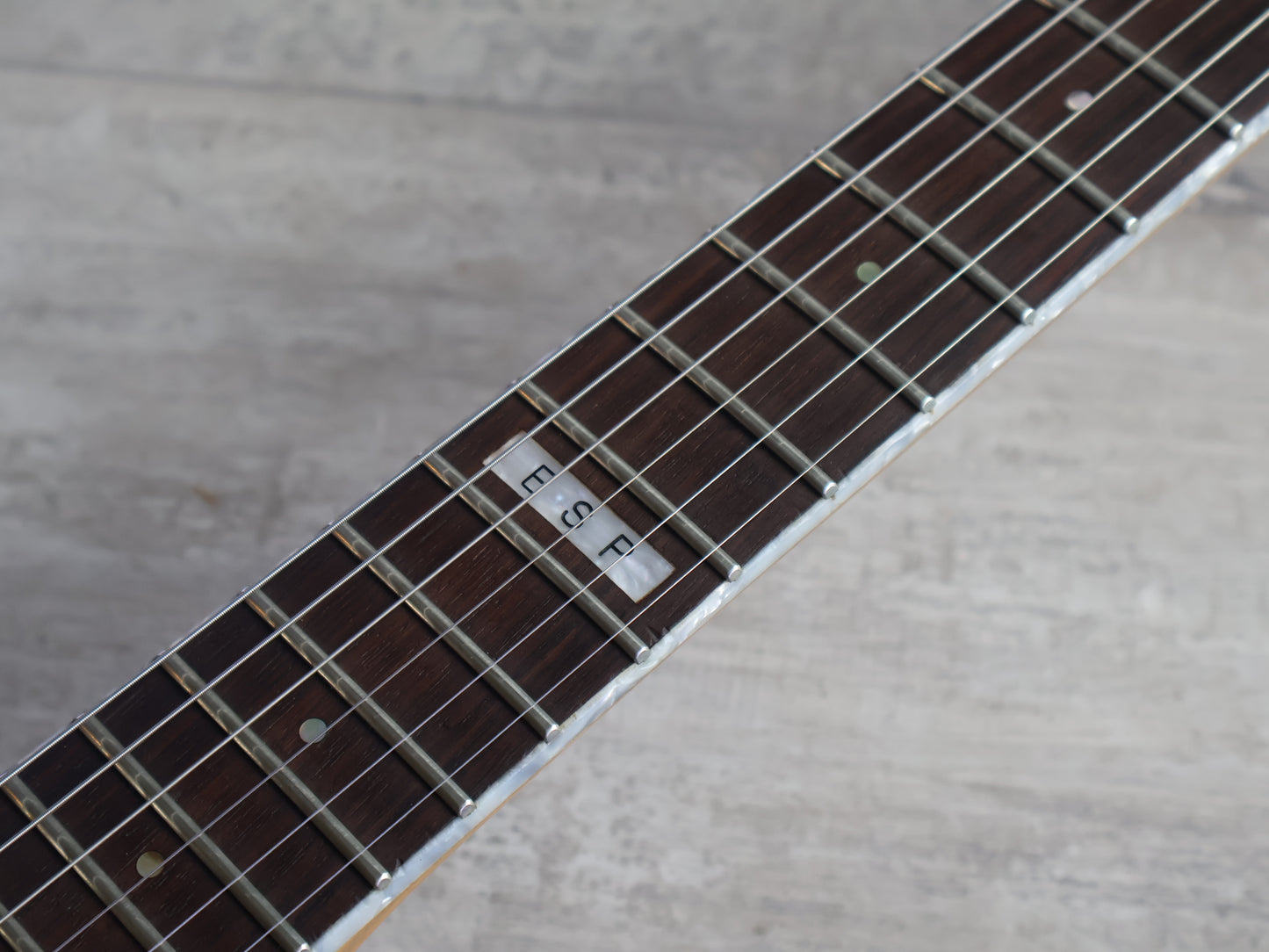 1990's ESP Japan Viper Double Cutaway (Black)