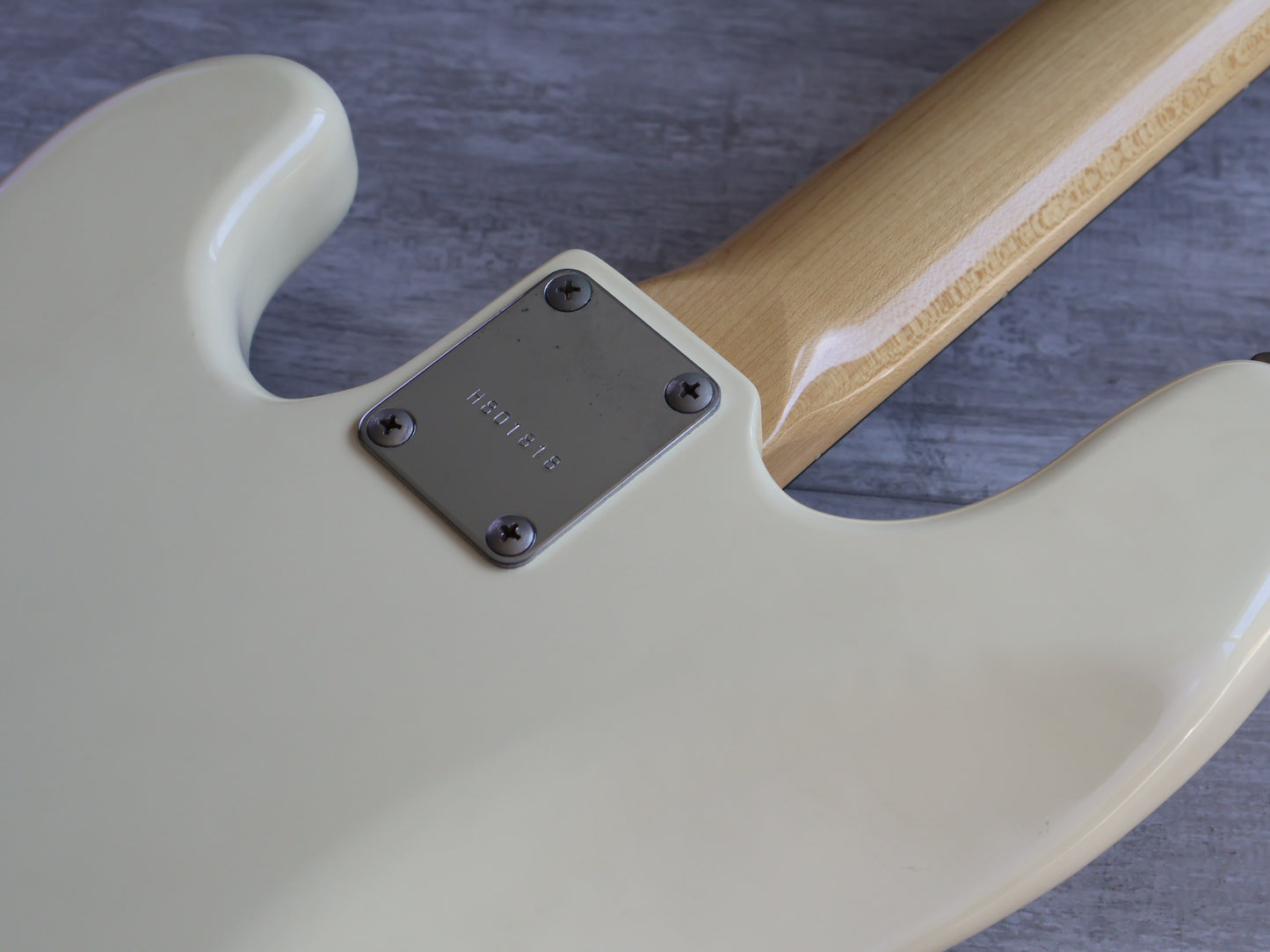 1980 Greco Japan "Spacy Sound" PB-500 Precision Bass (Vintage White)