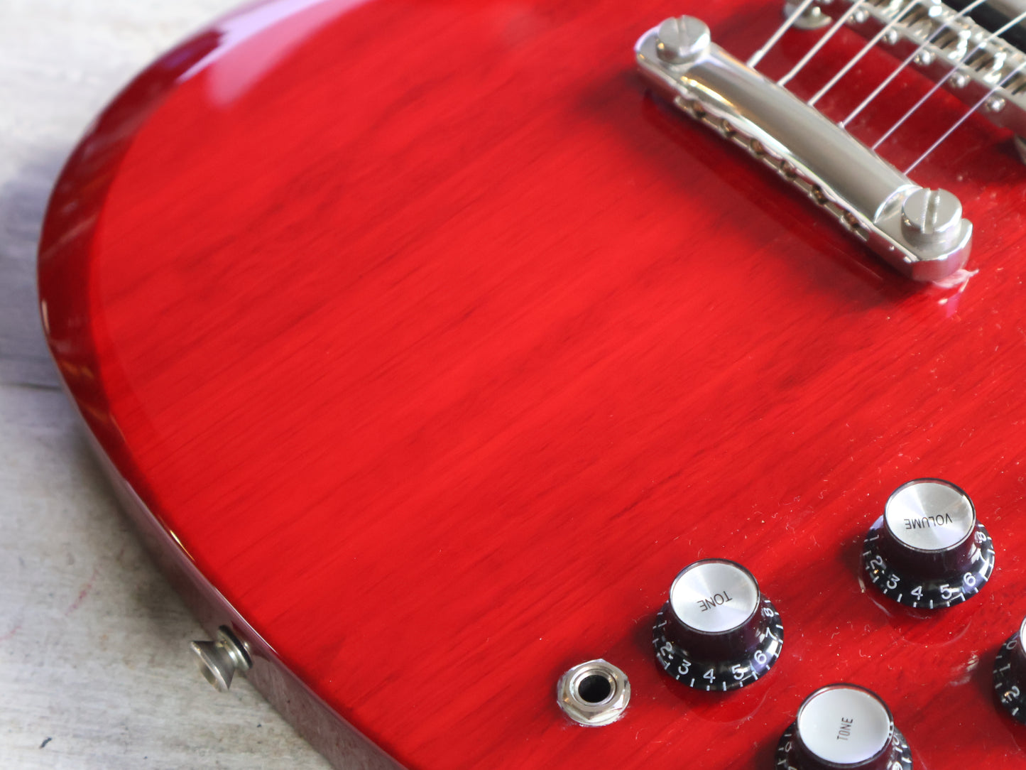 2006 Burny RSG-55 '63 Reissue SG (Cherry Red)