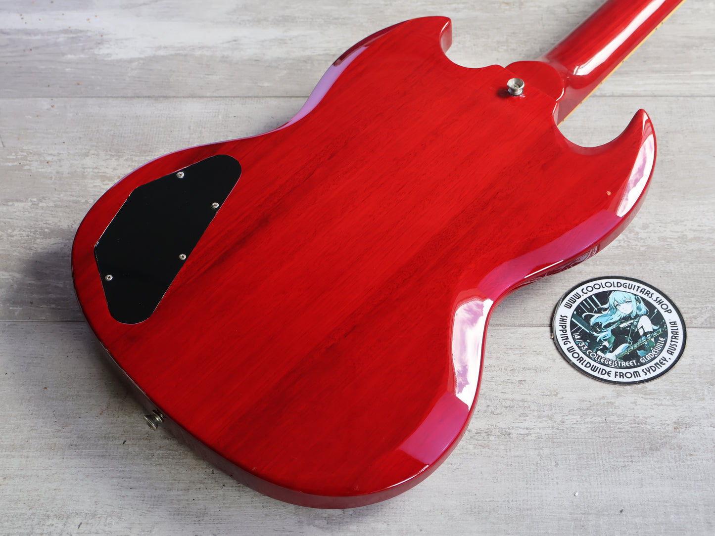 2006 Burny RSG-55 '63 Reissue SG (Cherry Red)