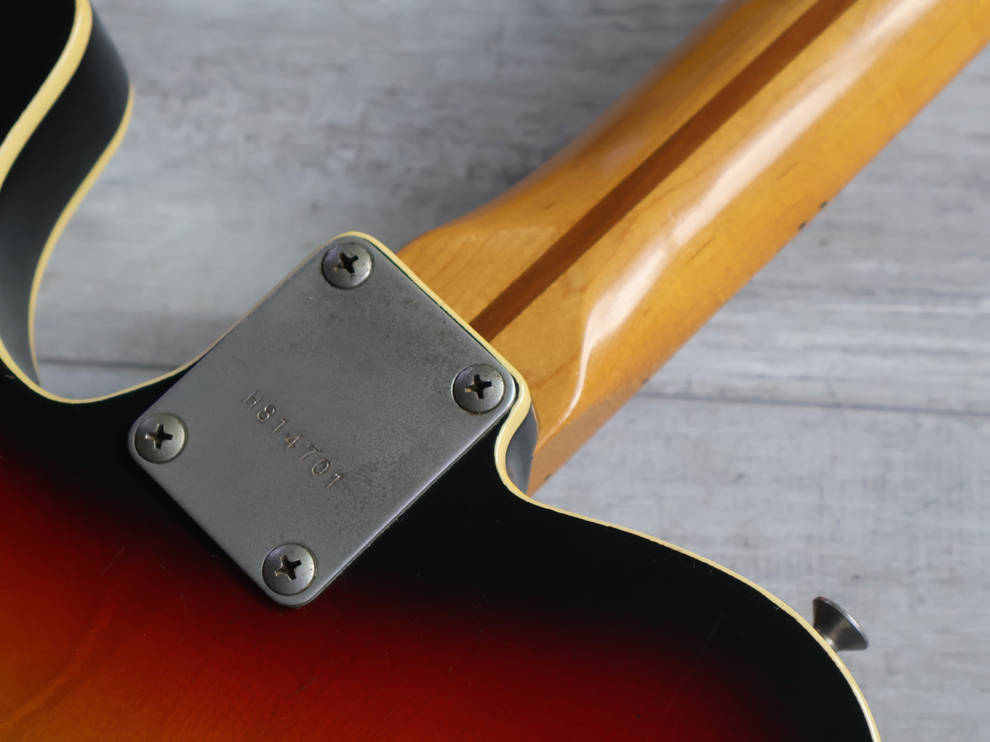 1981 Greco Japan CT-600 '62 Reissue Twang-Style Custom (Sunburst)