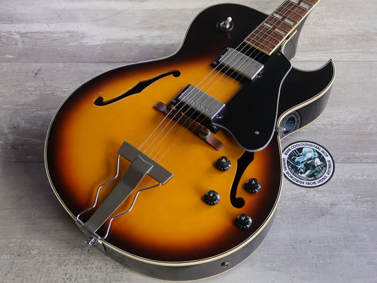 1973 Greco Japan S-50 ES-175 Hollowbody Jazzbox (Brown Sunburst)