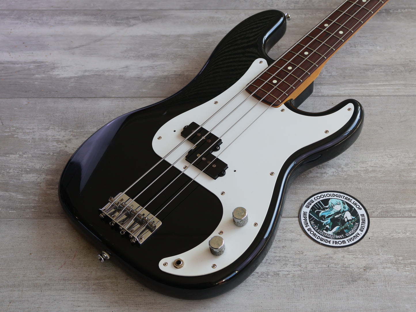 1994 Fender Japan PB-STD Standard Precision Bass (Black)