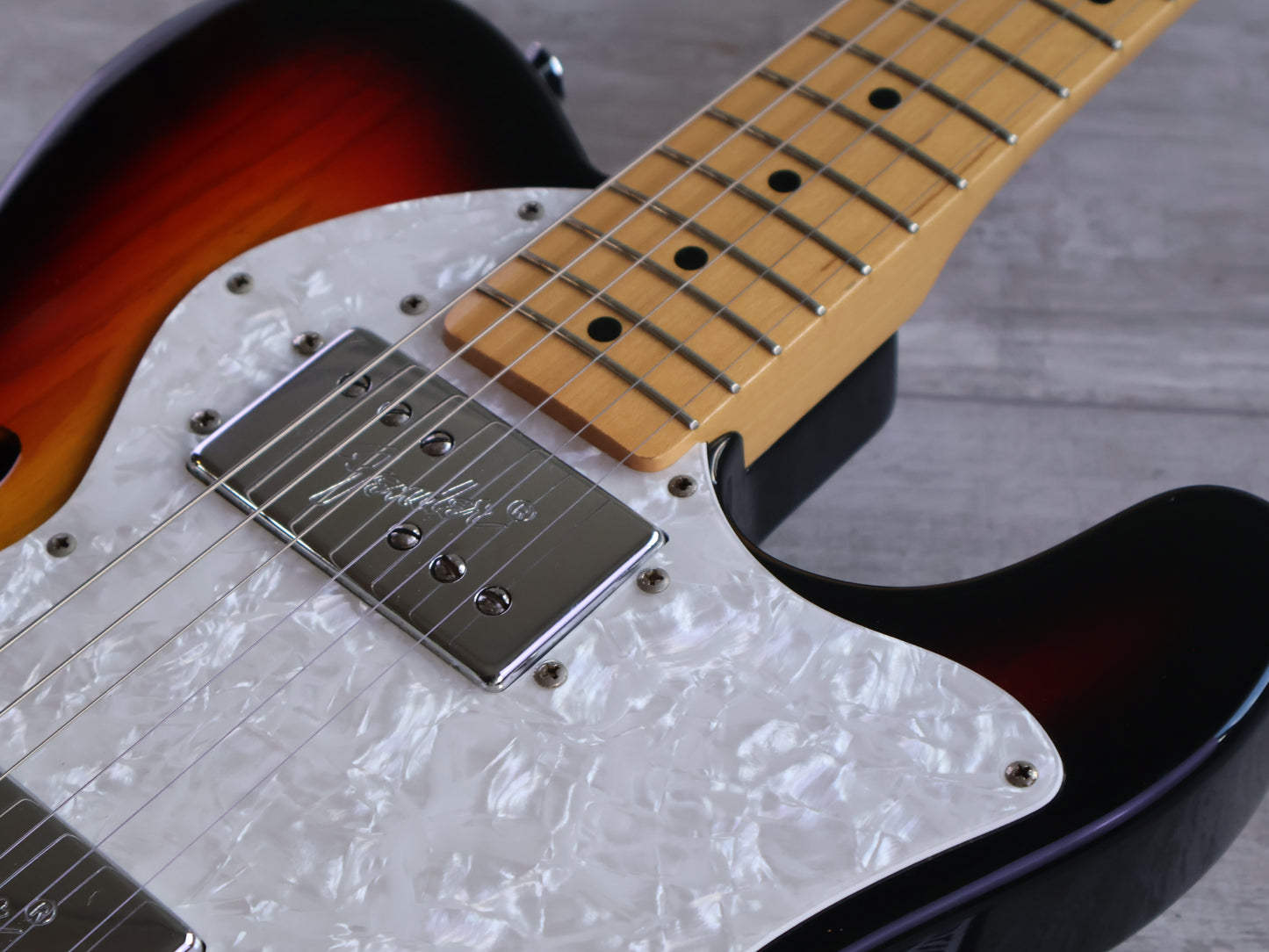 2009 Fender Japan TN72 Thinline Telecaster (Sunburst)