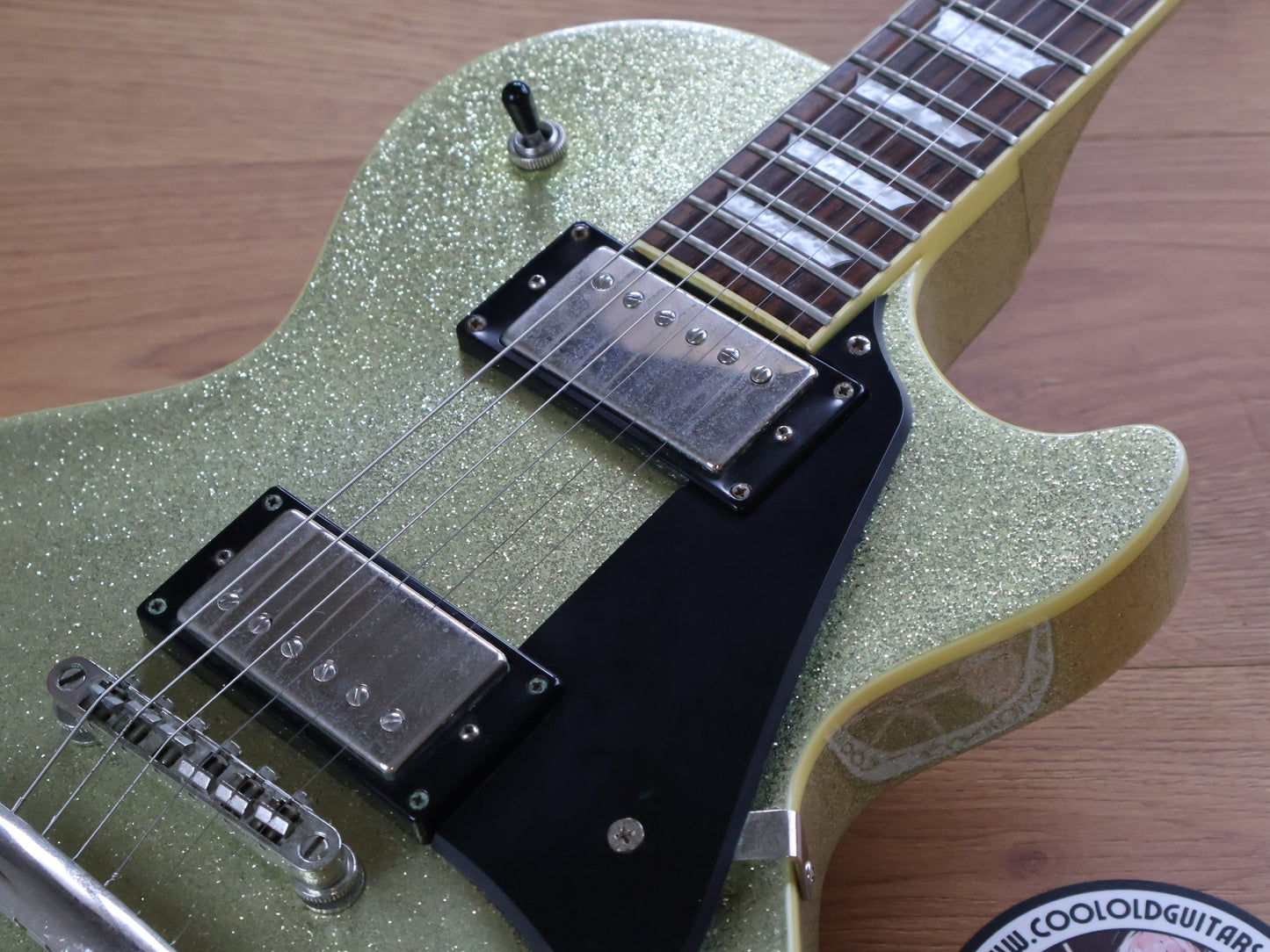 2009 Epiphone Limited Edition Custom Shop Les Paul Standard (Gold Sparkle Flake)